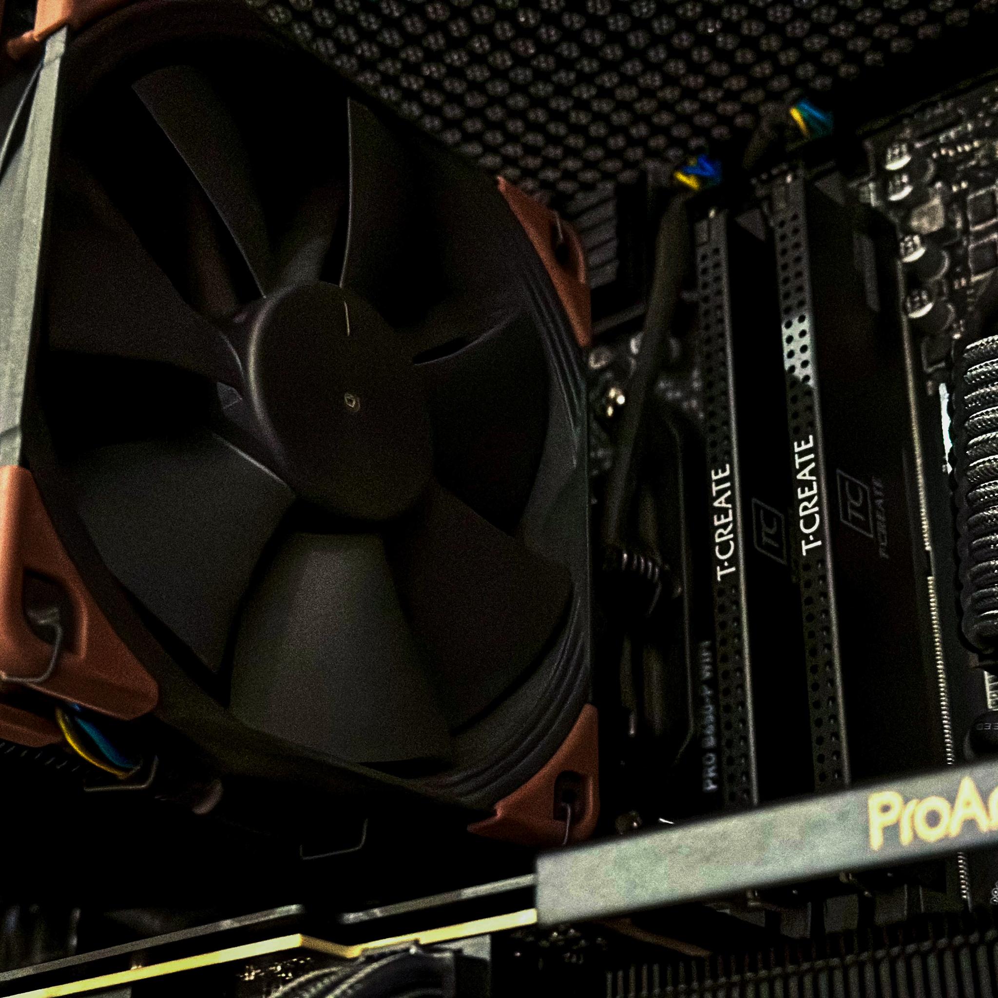 Nocturno | RTX 4070ti, Ryzen 9 7900x 64GB, 2TB , WiFi 6 Equipped Highend Gaming Pc