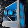 🤍⚡ WHITE FIBER ⚡🤍 Ryzen 5 8400F| RTX 4060Ti| 1.5 TB NVMe| 16 GB DDR5| 750W Gold PSU