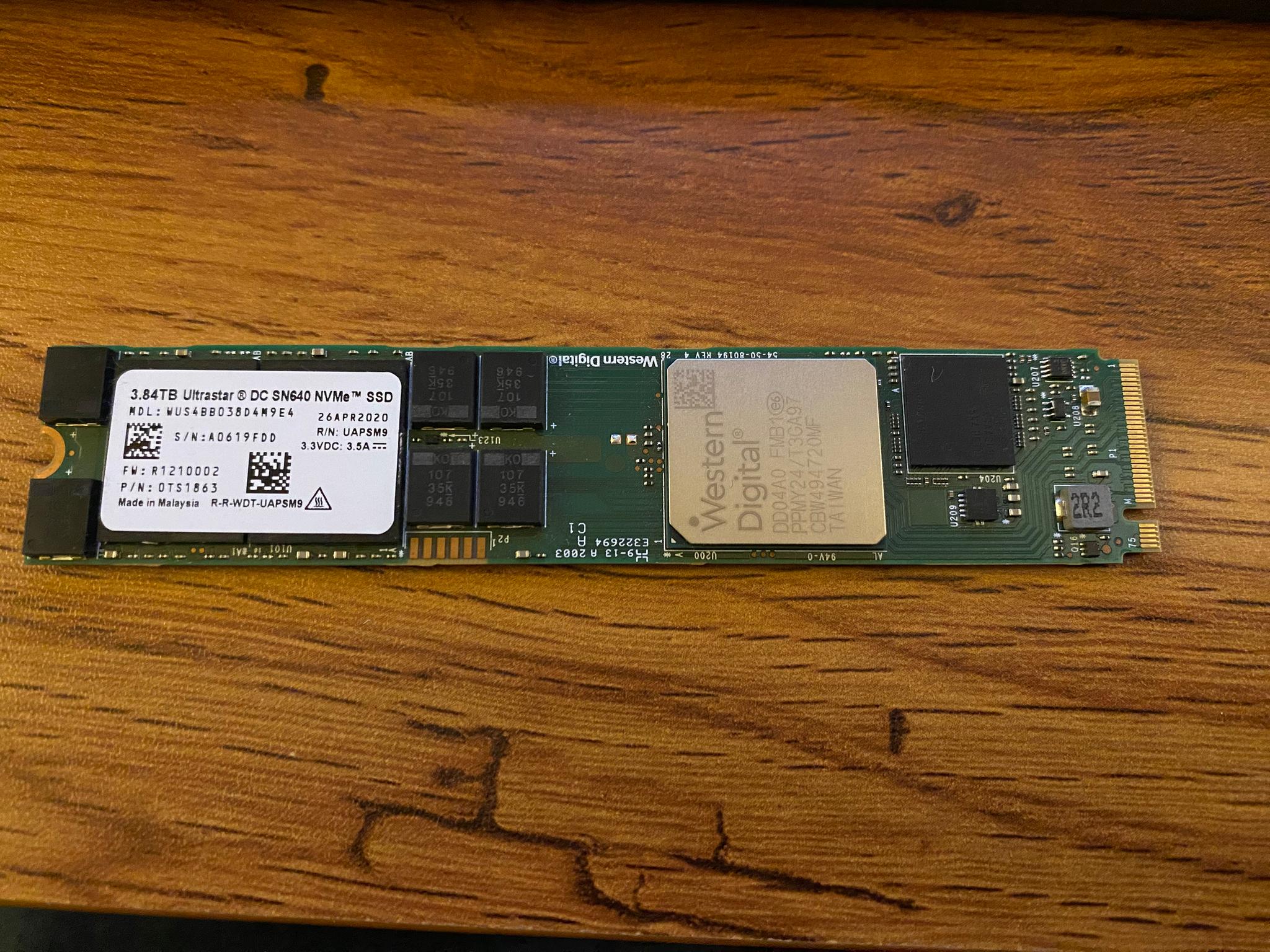 Bundle: Western Digital 3.84TB m.2 NVMe 22110 SSD + 10Gbps Docking Station w/Fan