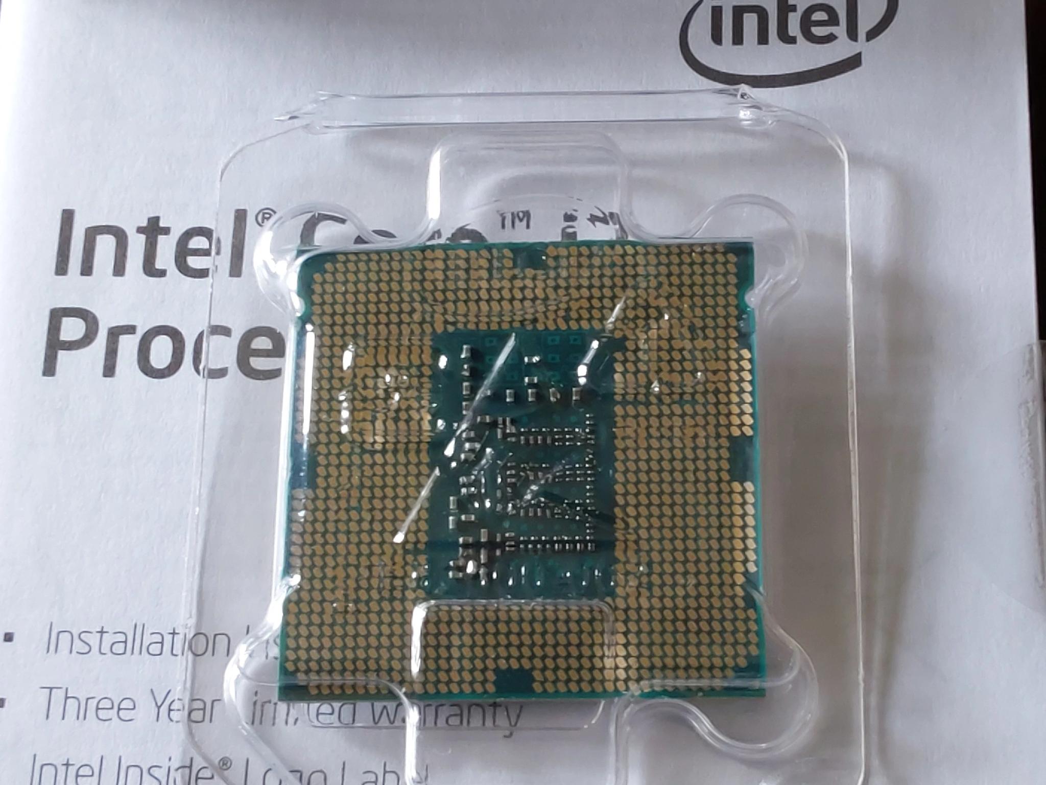 Intel i7 4790k 4.0GHz CPU and Heatsink/Fan in Original Retail Box