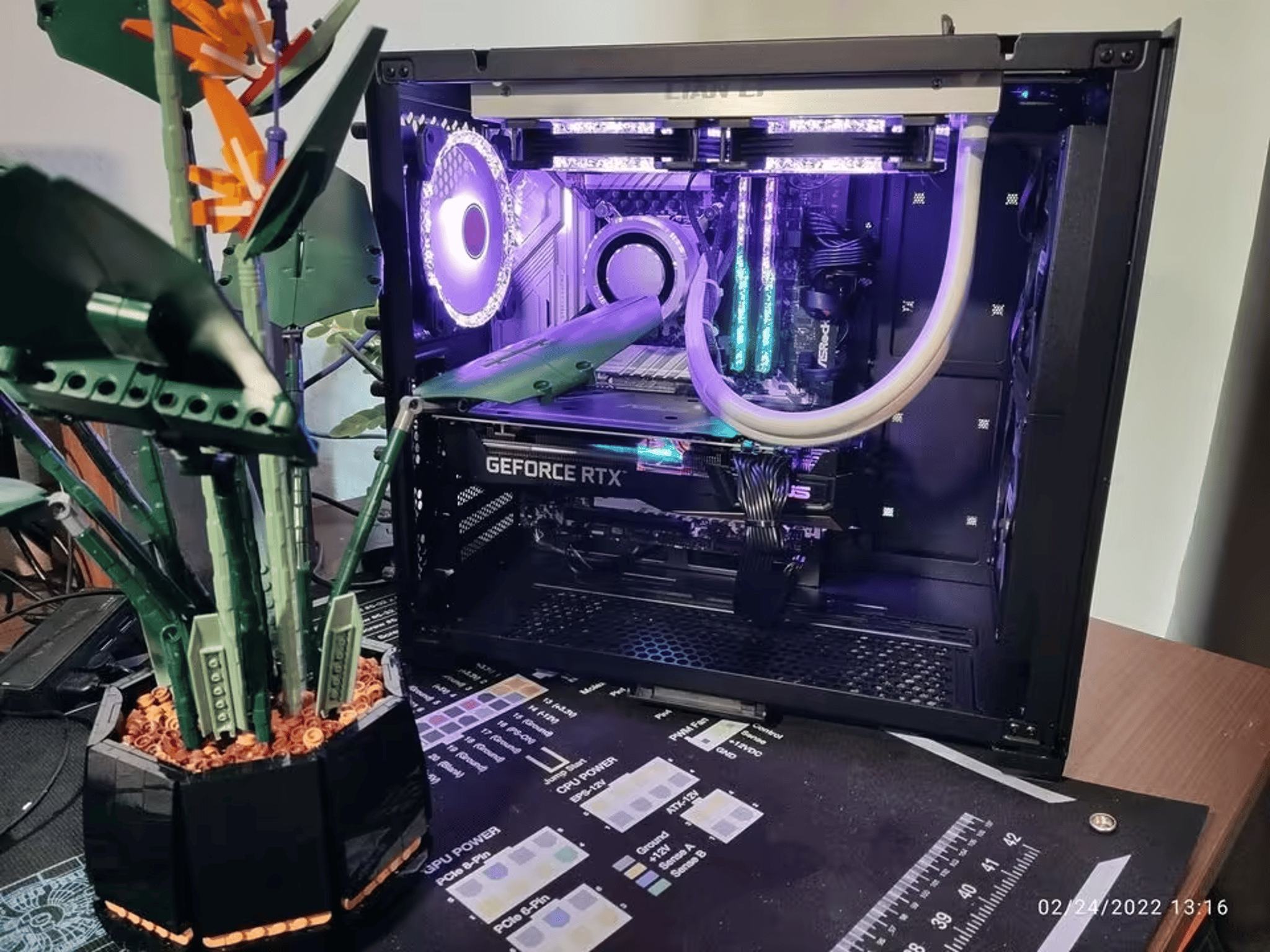 "Kyber" Intel 12600k & RTX 3070 011 Dynamic Air Mini Build