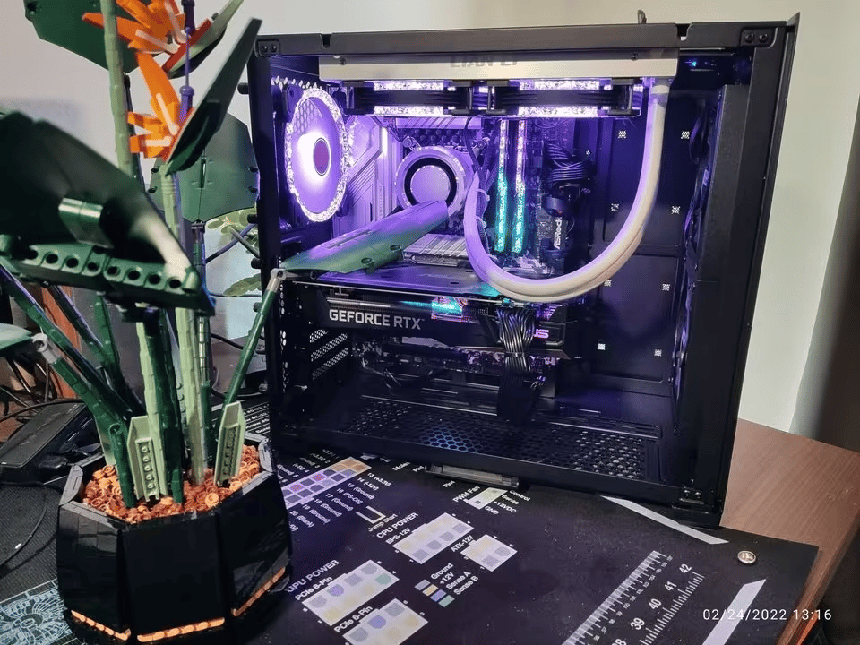 "Kyber" Intel 12600k & RTX 3070 011 Dynamic Air Mini Build