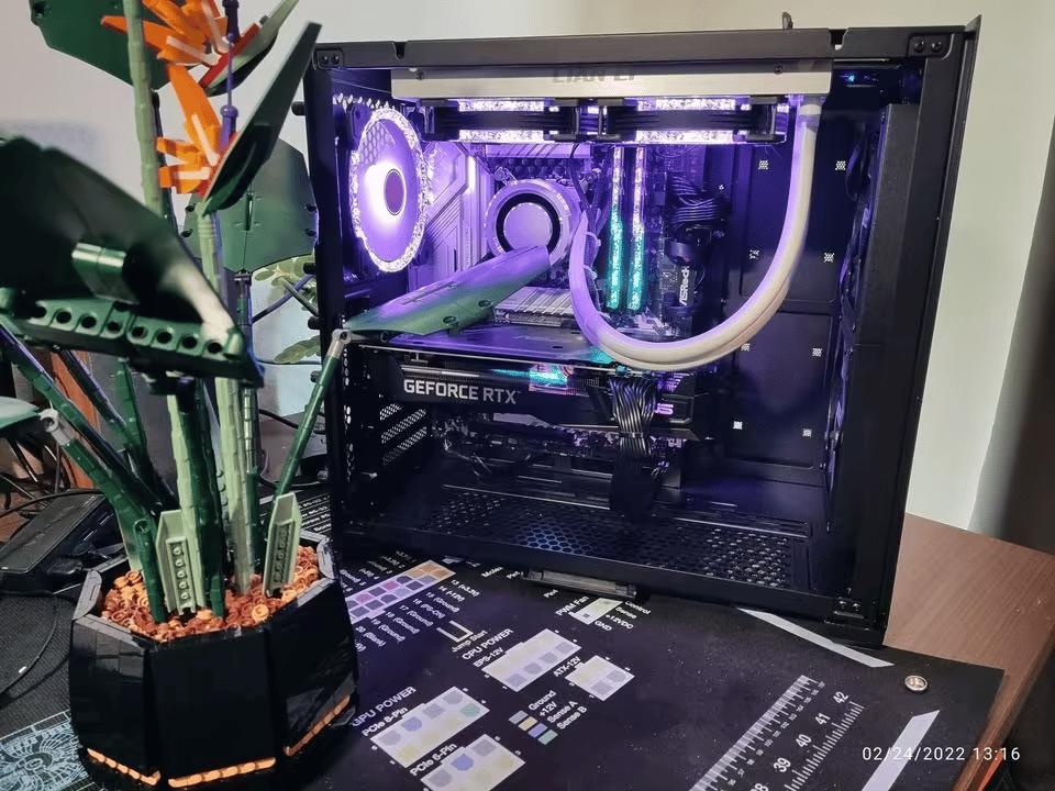 "Kyber" Intel 12600k & RTX 3070 011 Dynamic Air Mini Build