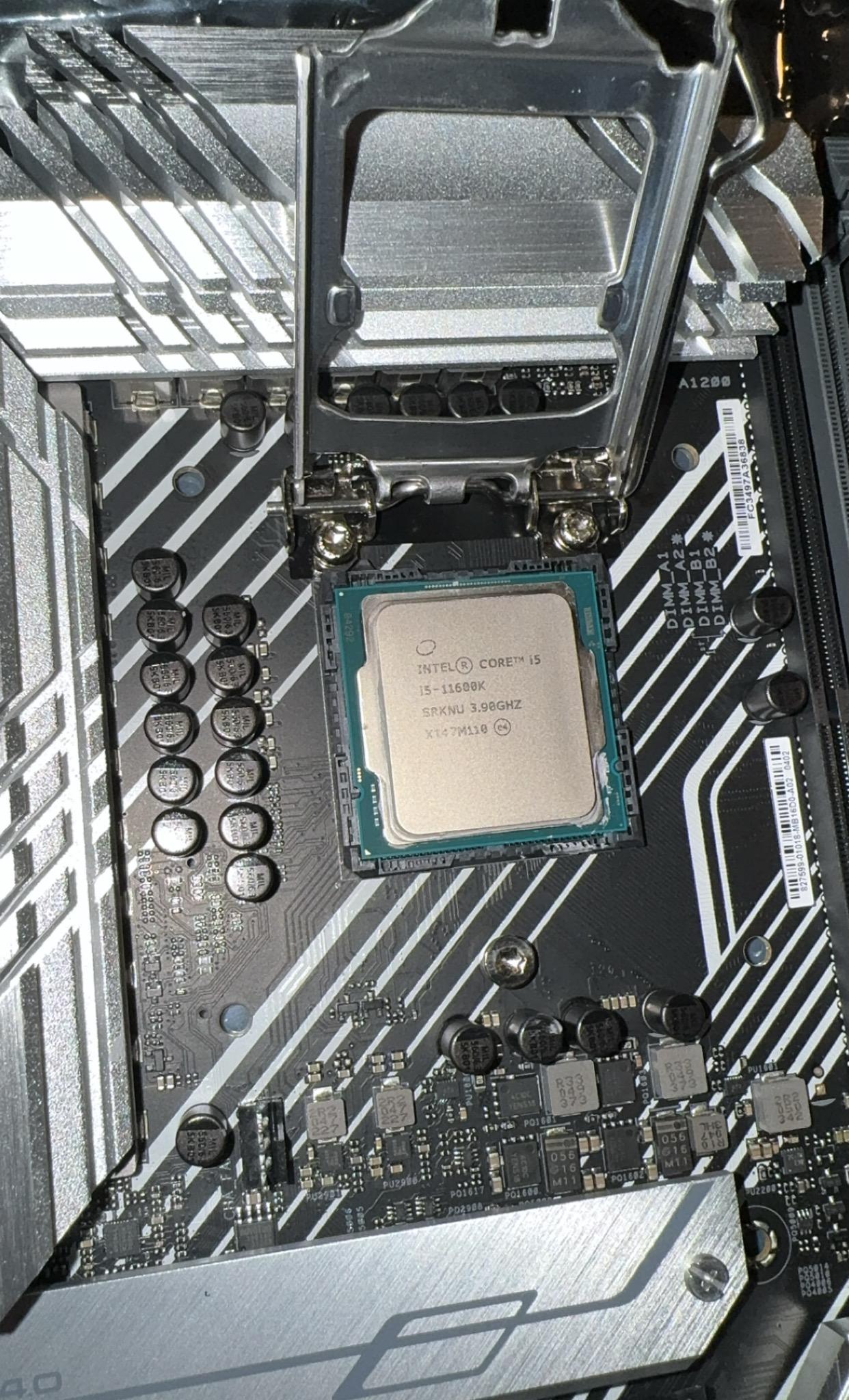 ASUS Prime Z590-A and CPU Combo