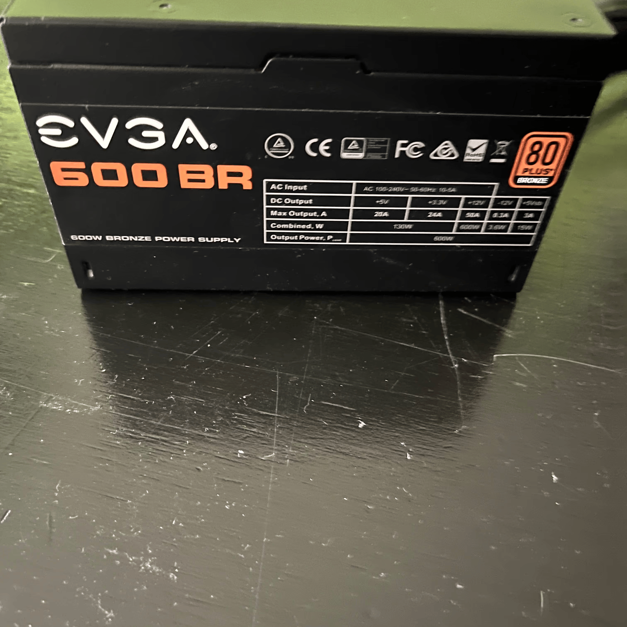 EVGA 600W BR 80+ BRONZE 