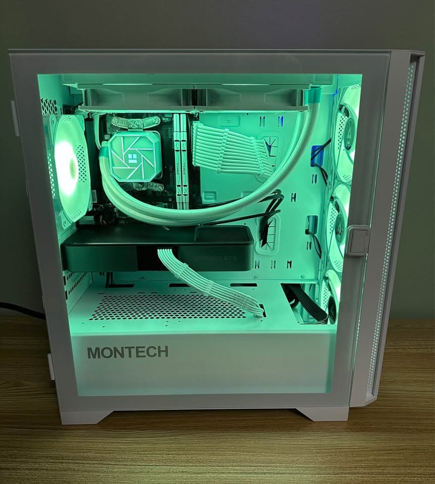 1440p 4K Gaming PC RTX 3070 Ryzen 7 5800X 32GB RAM 1TB SSD RGB Liquid Cooled