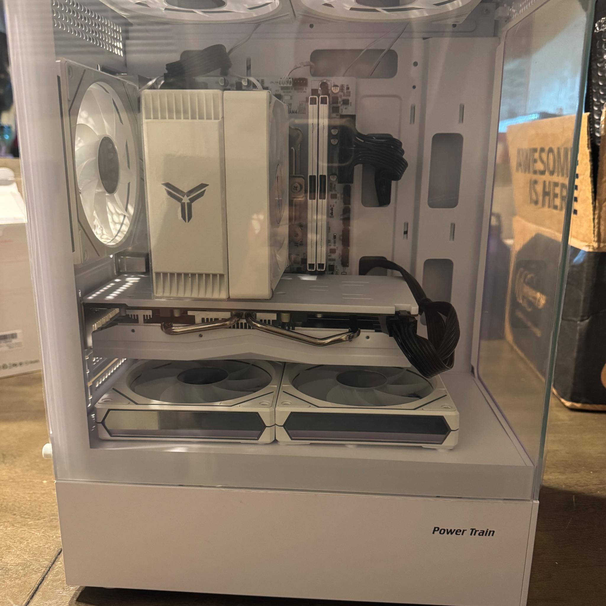 Fire Tech labs: Cool flight gaming PC AMD 5 3600X/ Radeon 580 8gb/ 512gb SSD/ 16GB DDR 4 3200