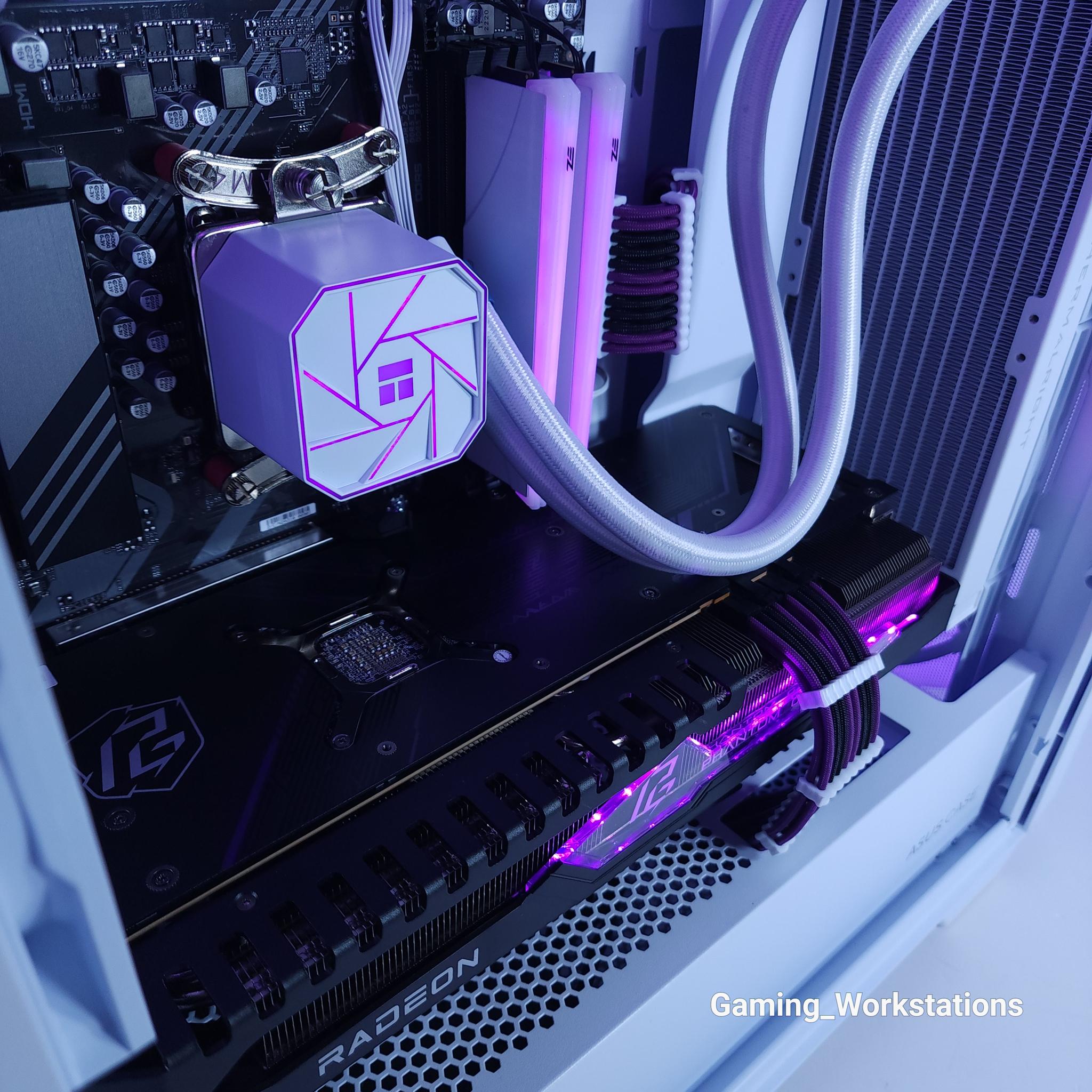 🤍💜RX 7700XT || Ryzen 5 7500F || 2TB NVMe SSD || 32GB 6000MHz || 1440p Gaming PC