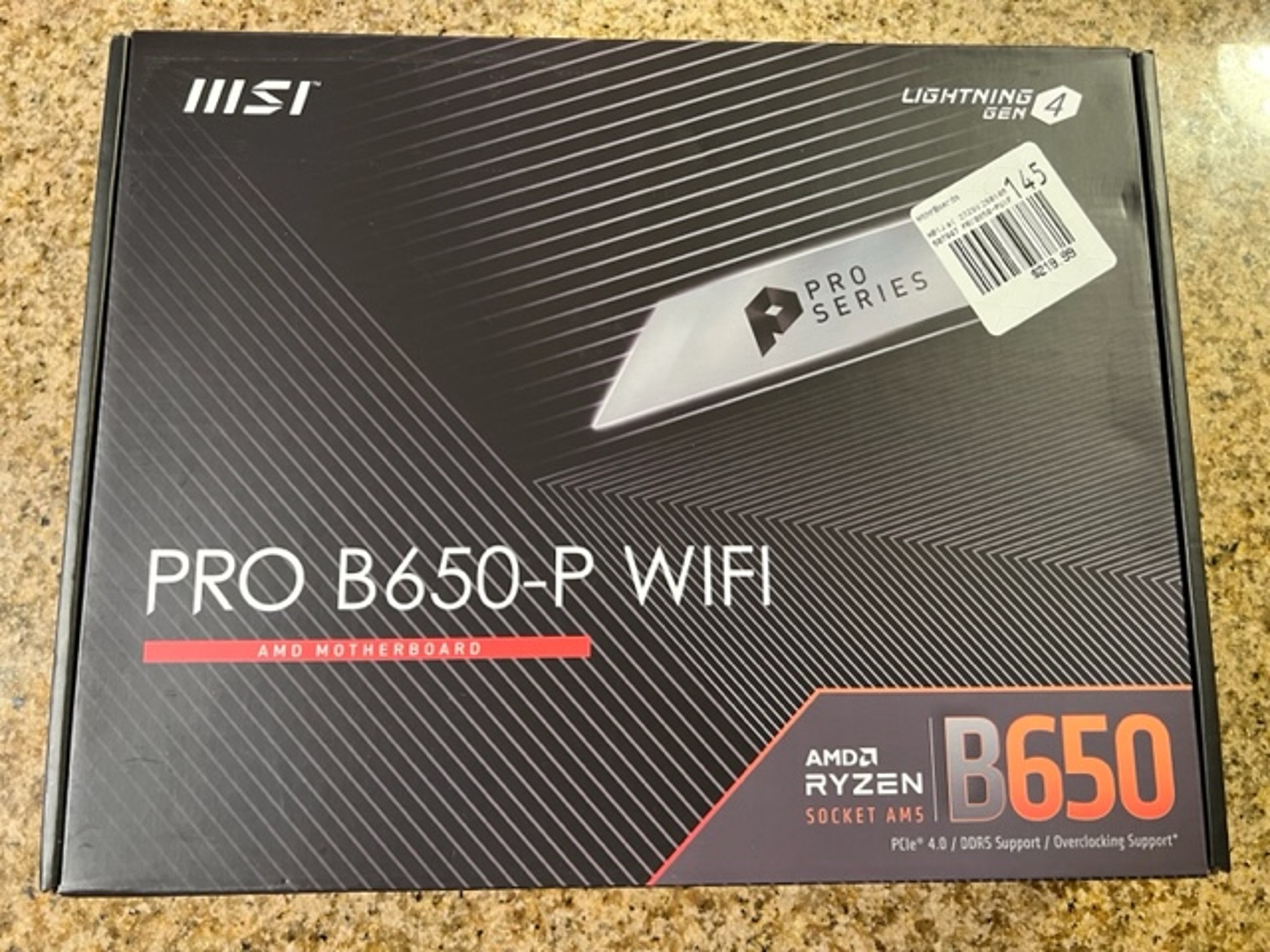 MSI B650-P PRO WiFi AMD AM5 ATX Motherboard