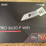 MSI B650-P PRO WiFi AMD AM5 ATX Motherboard