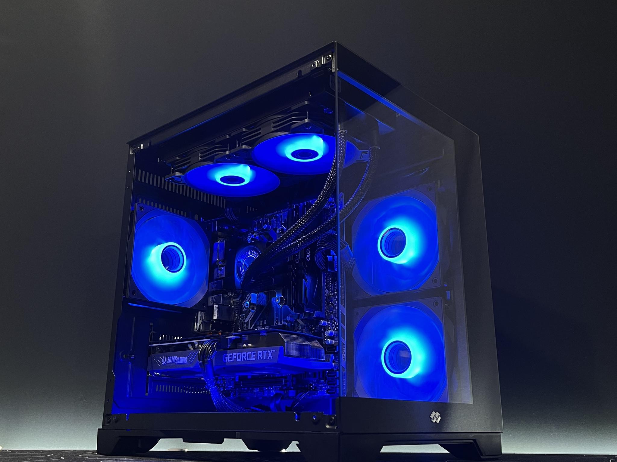Black & RGB Gaming PC | RTX 3050 8GB & Ryzen 5 3600
