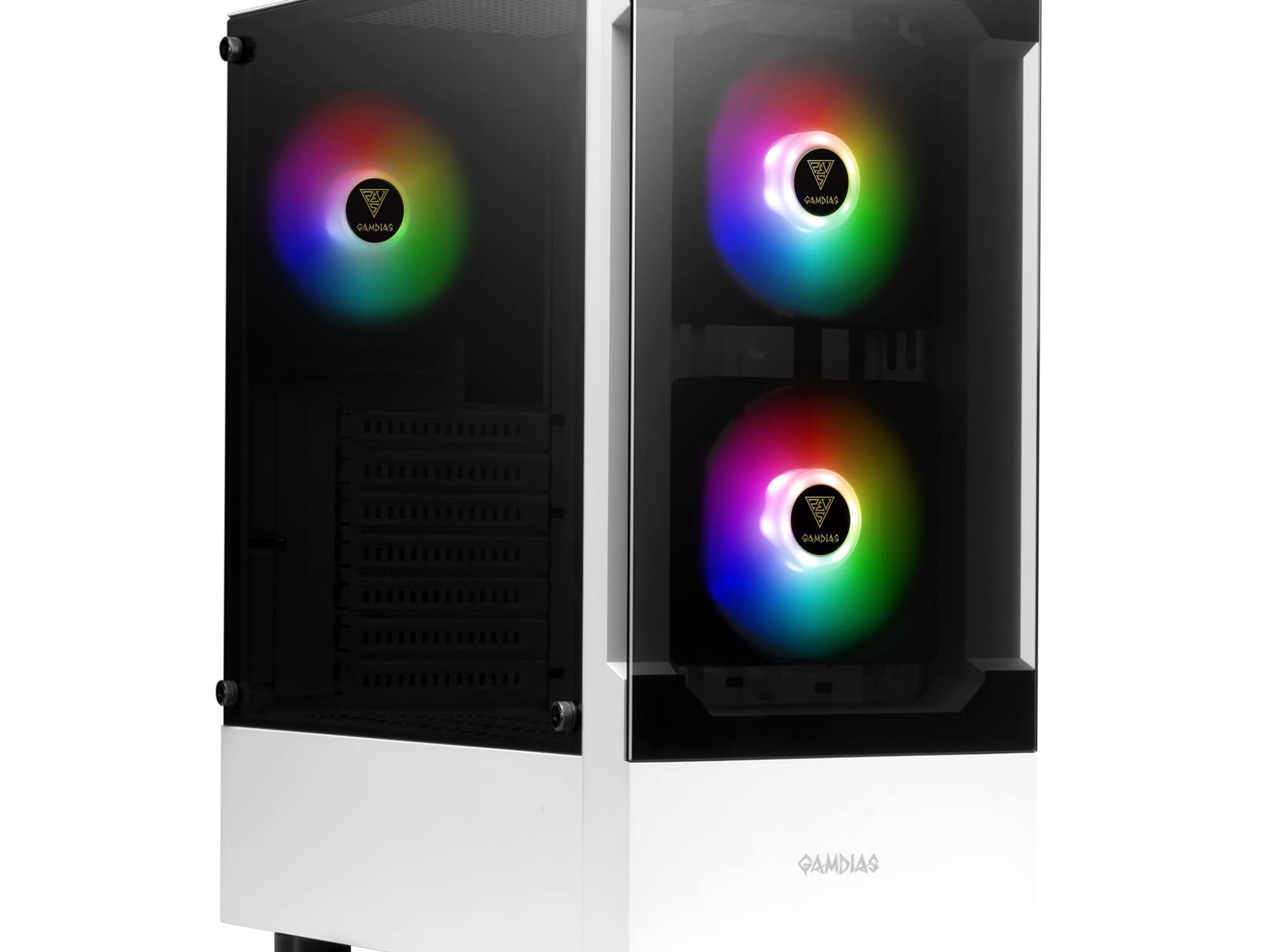 !! Gamdias Talos e3 White - Glass panels, mid-tower, GREAT CONDITION!!