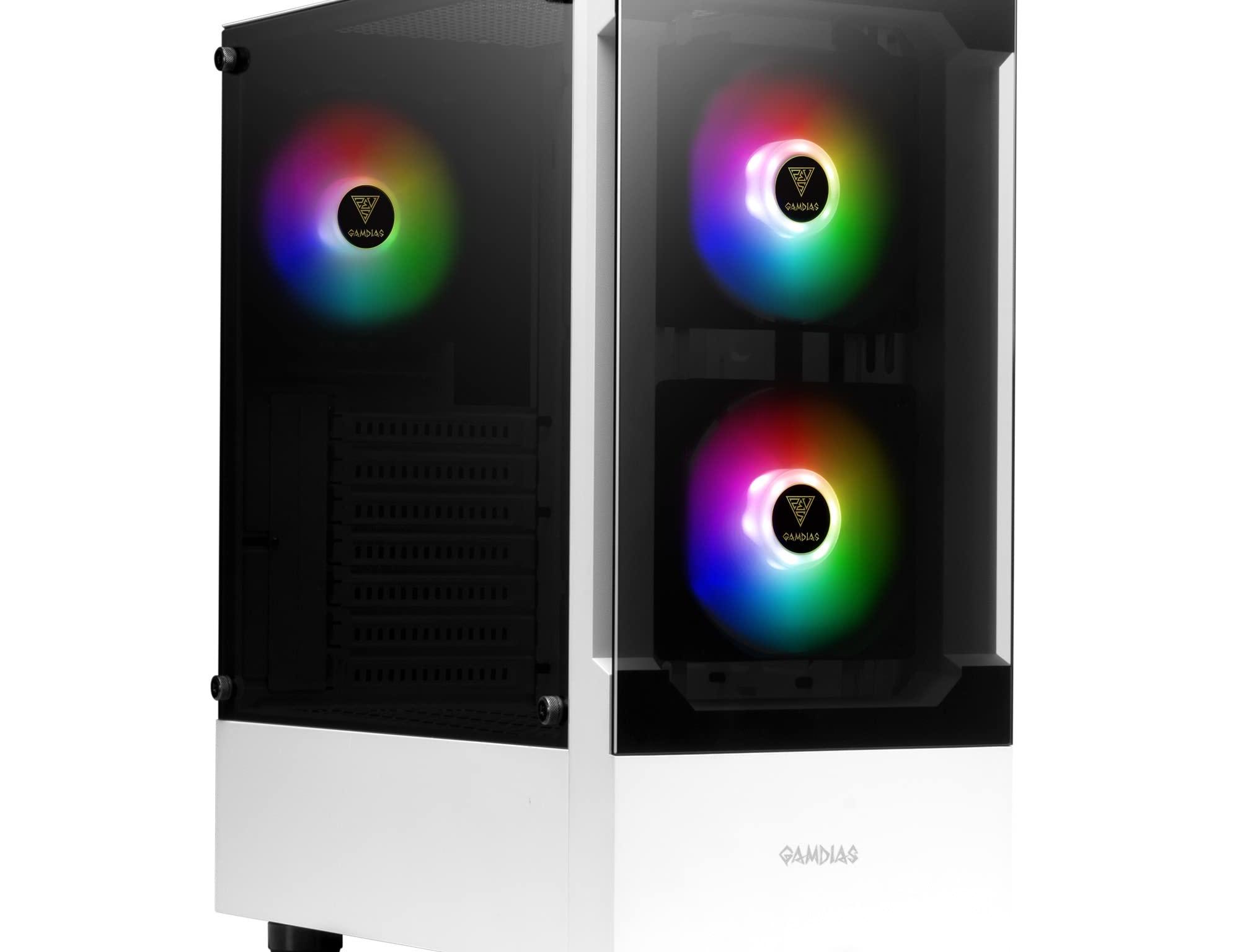 !! Gamdias Talos e3 White - Glass panels, mid-tower, GREAT CONDITION!!