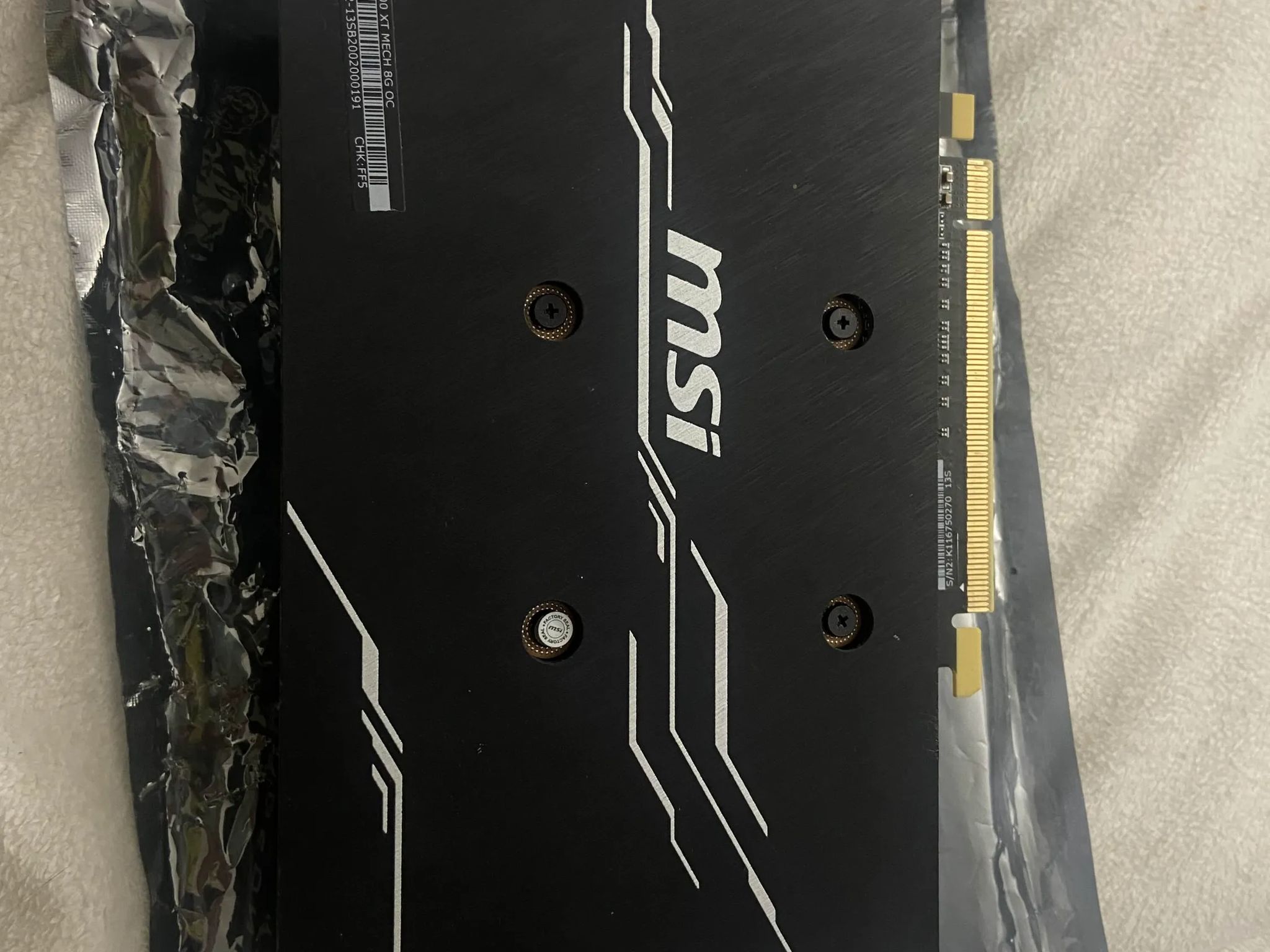 USED MSI 5500 XT 8GB