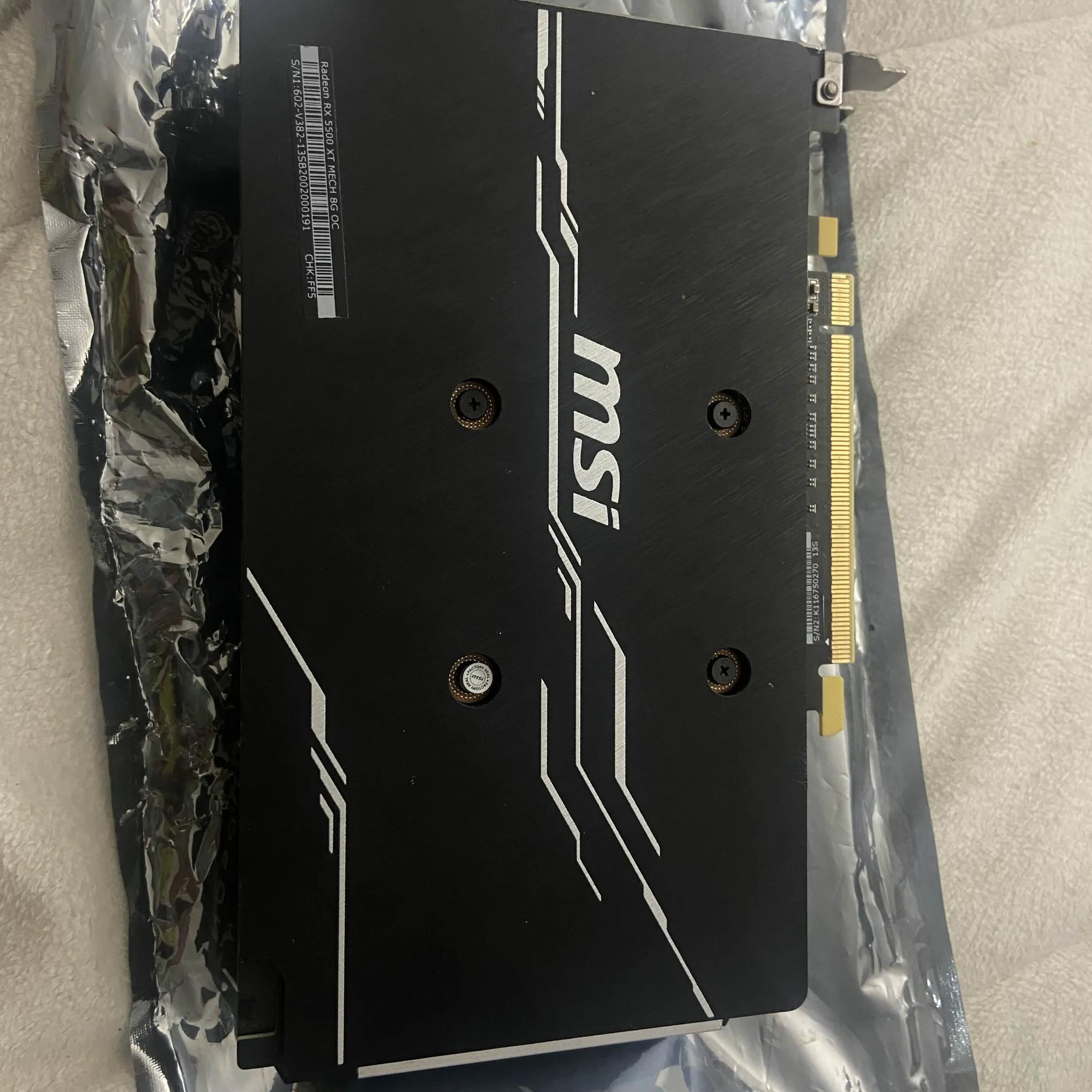USED MSI 5500 XT 8GB