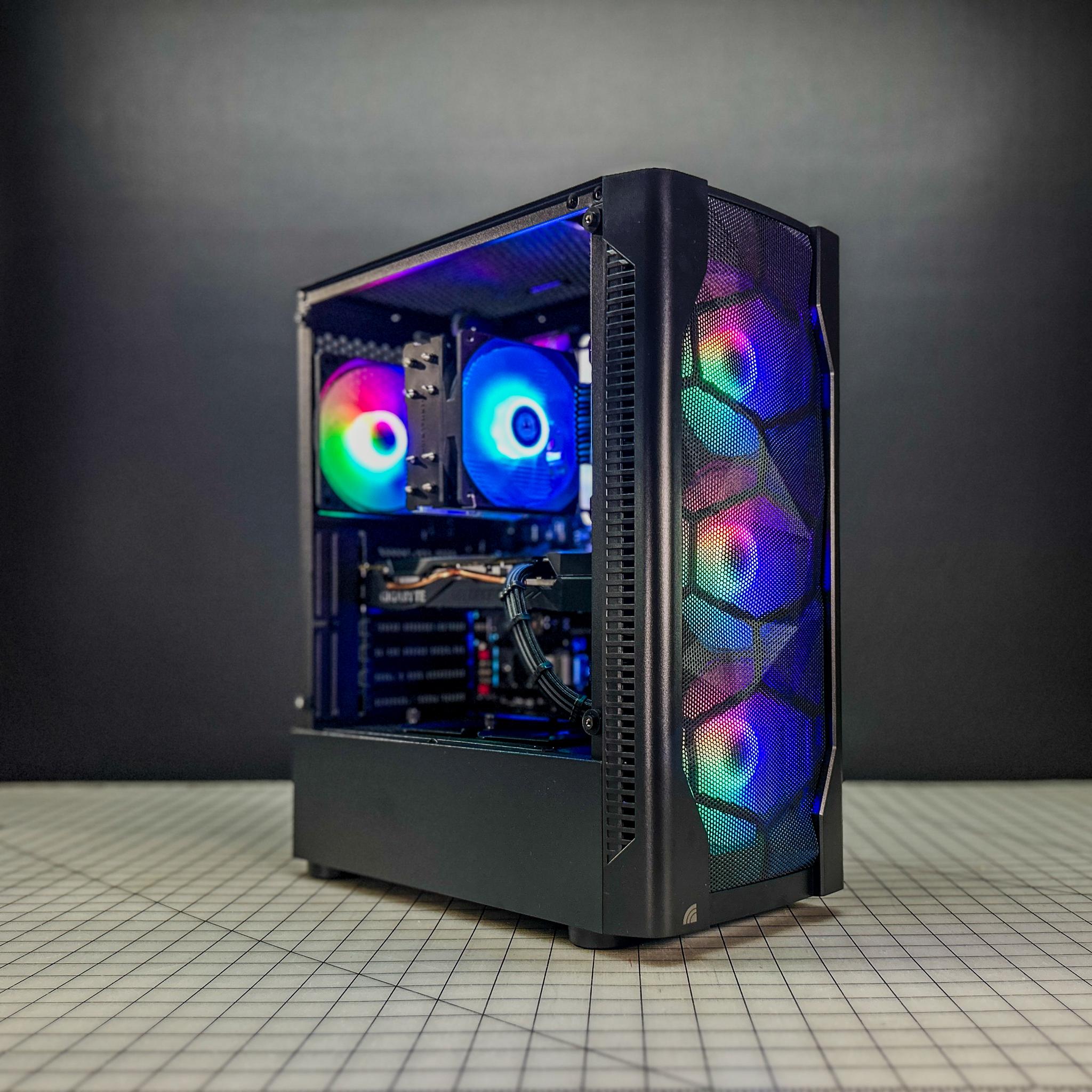 🕯☽☾🔮🖤 Comet 🕯☽☾🔮🖤 RTX 2060 Super / AMD Ryzen 5 3600 / 2TB SSD / 16GB Ram / WIFI / WIN10