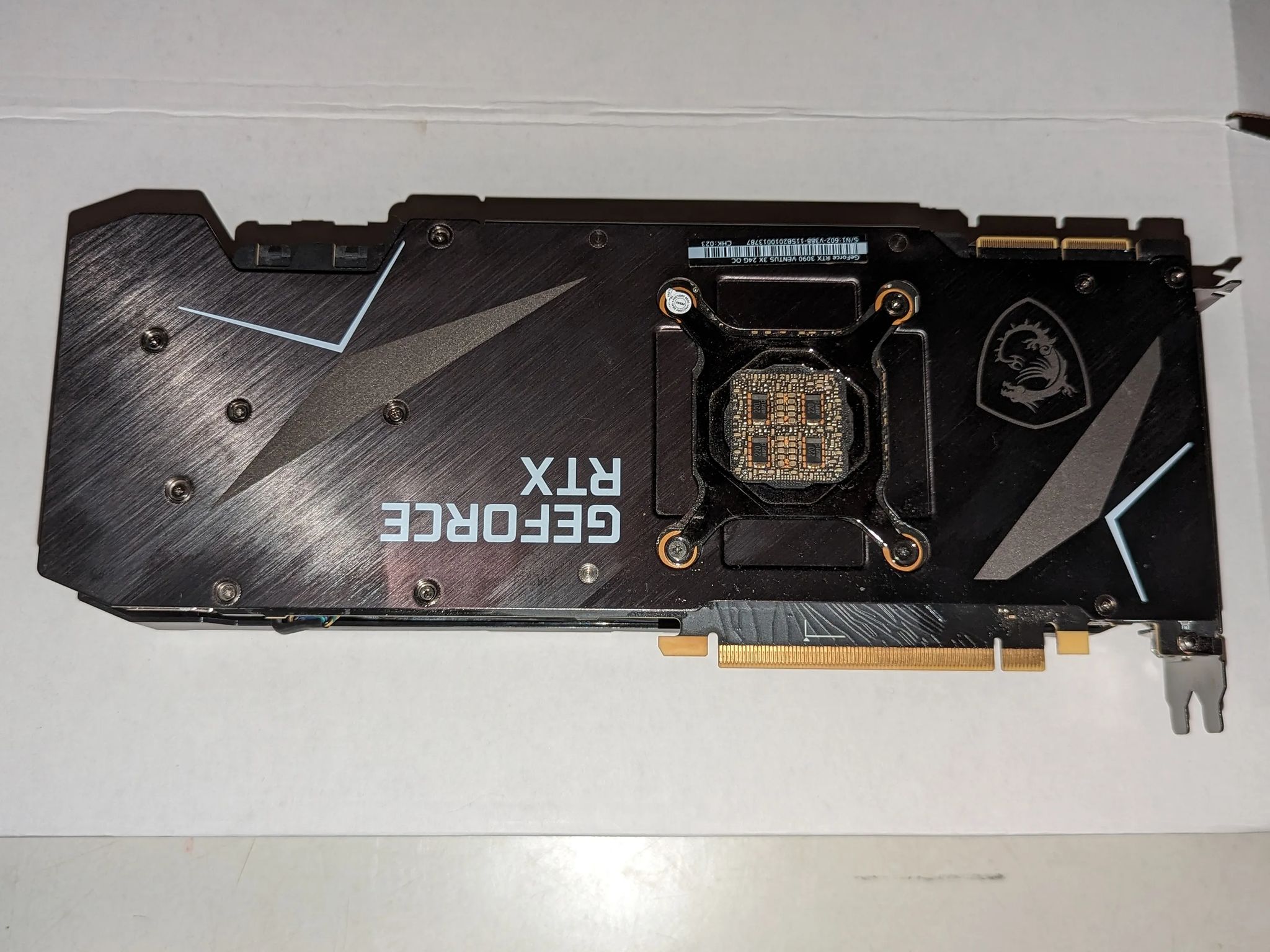 MSI GeForce RTX 3090 VENTUS 3X OC 24GB GDDR6X Graphics Card