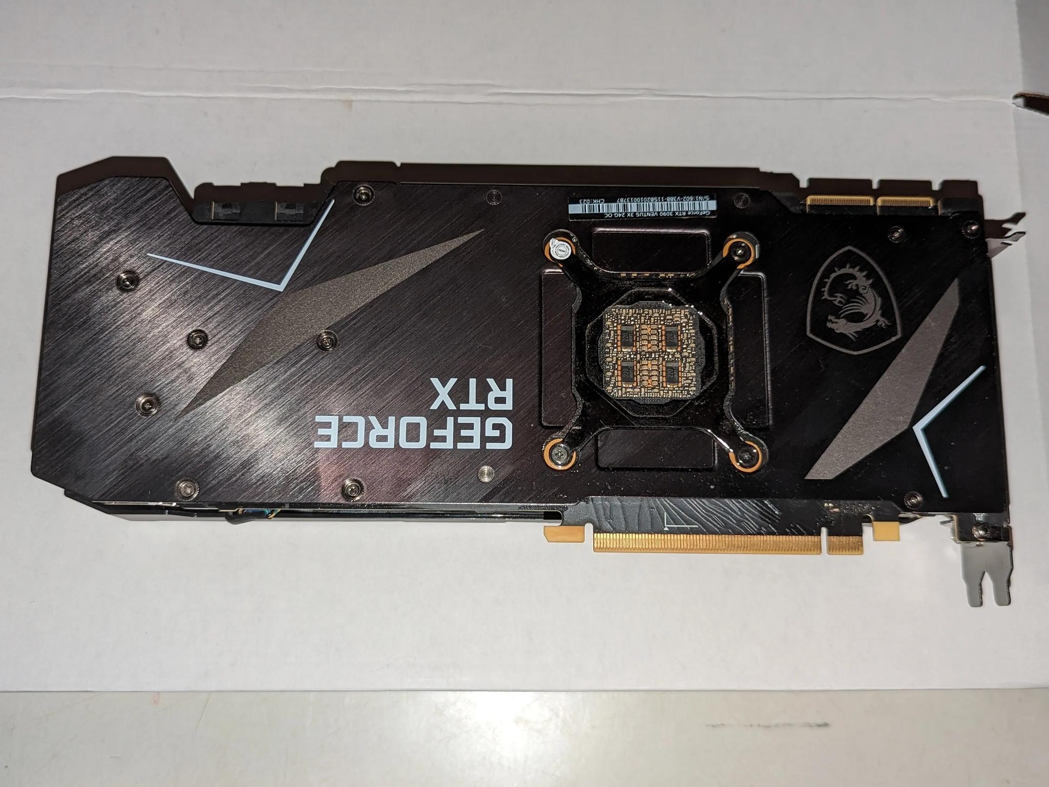 MSI GeForce RTX 3090 VENTUS 3X OC 24GB GDDR6X Graphics Card