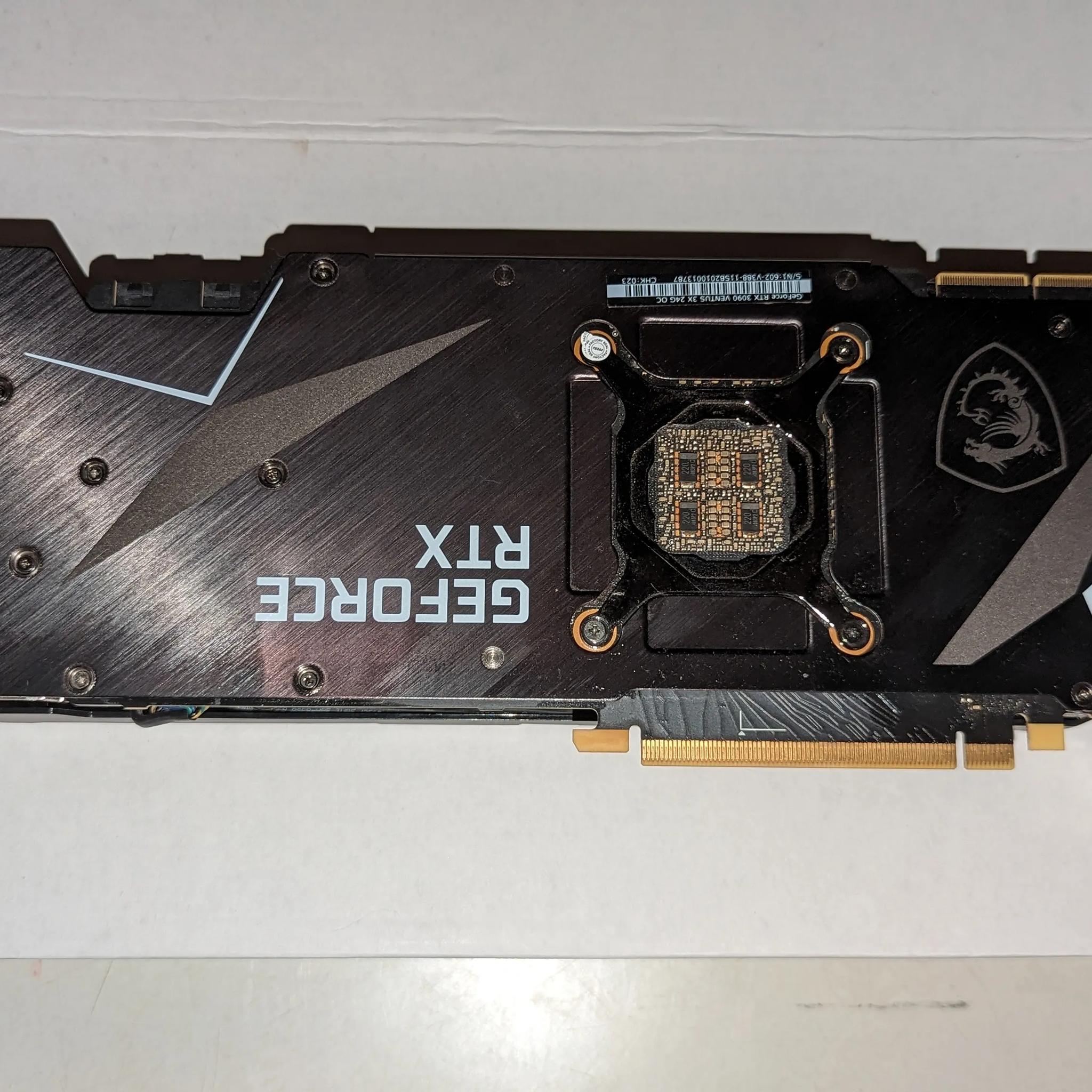 MSI GeForce RTX 3090 VENTUS 3X OC 24GB GDDR6X Graphics Card