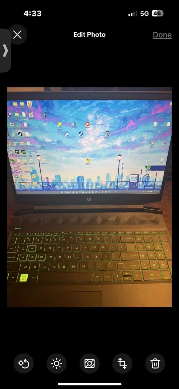 HP Pavillion gaming laptop|Ryzen 5 3550H|GTX1050|