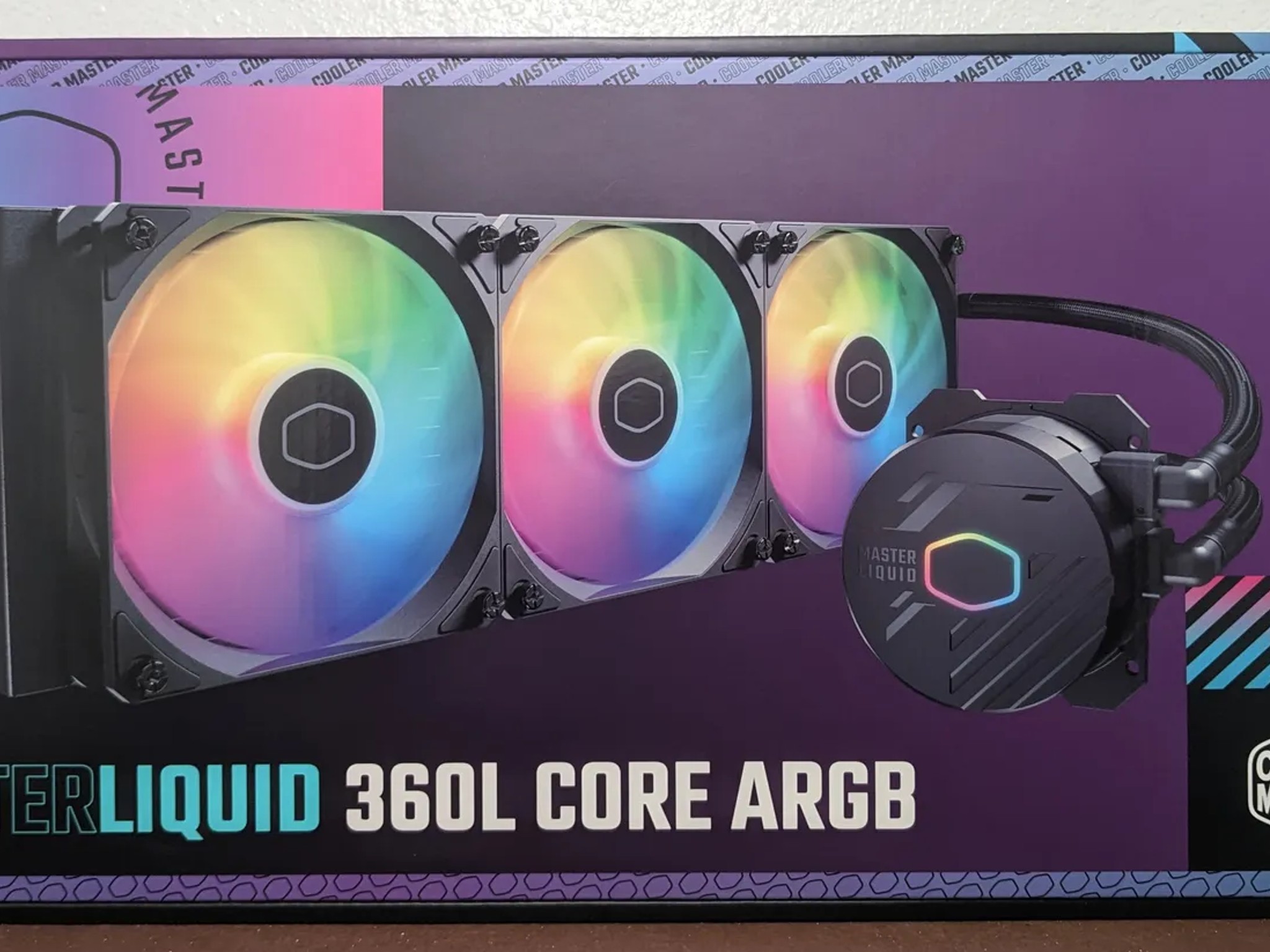 Cooler Master 360L Core AIO CPU Liquid Cooler –