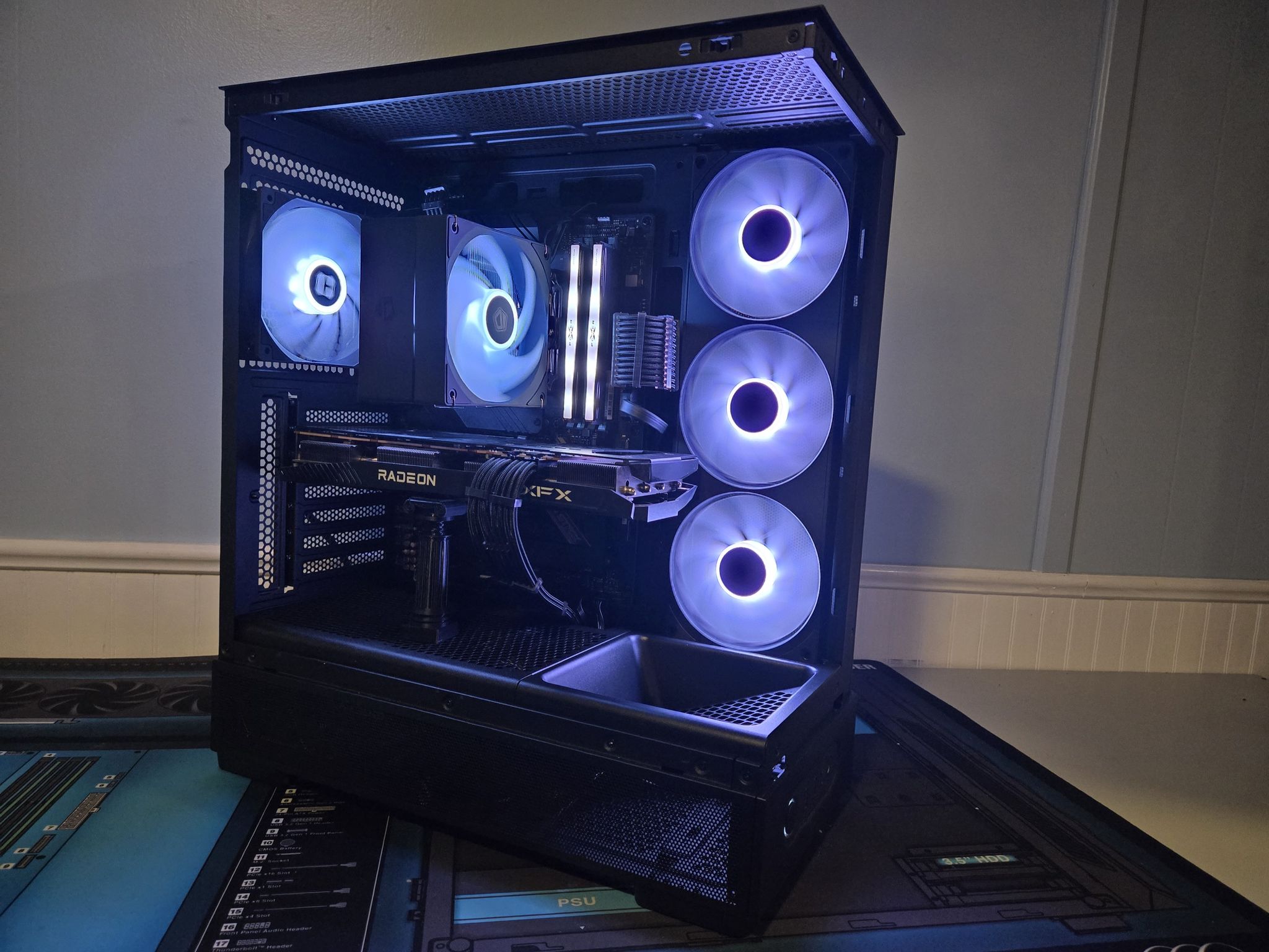 🖥️ 1080p/1440p Gaming PC🖥️ |Ryzen 5 5600X|RX 6700XT 12GB|32GB DDR4|1TB NVME|Wifi/BT|Win 11 Pro🖥️