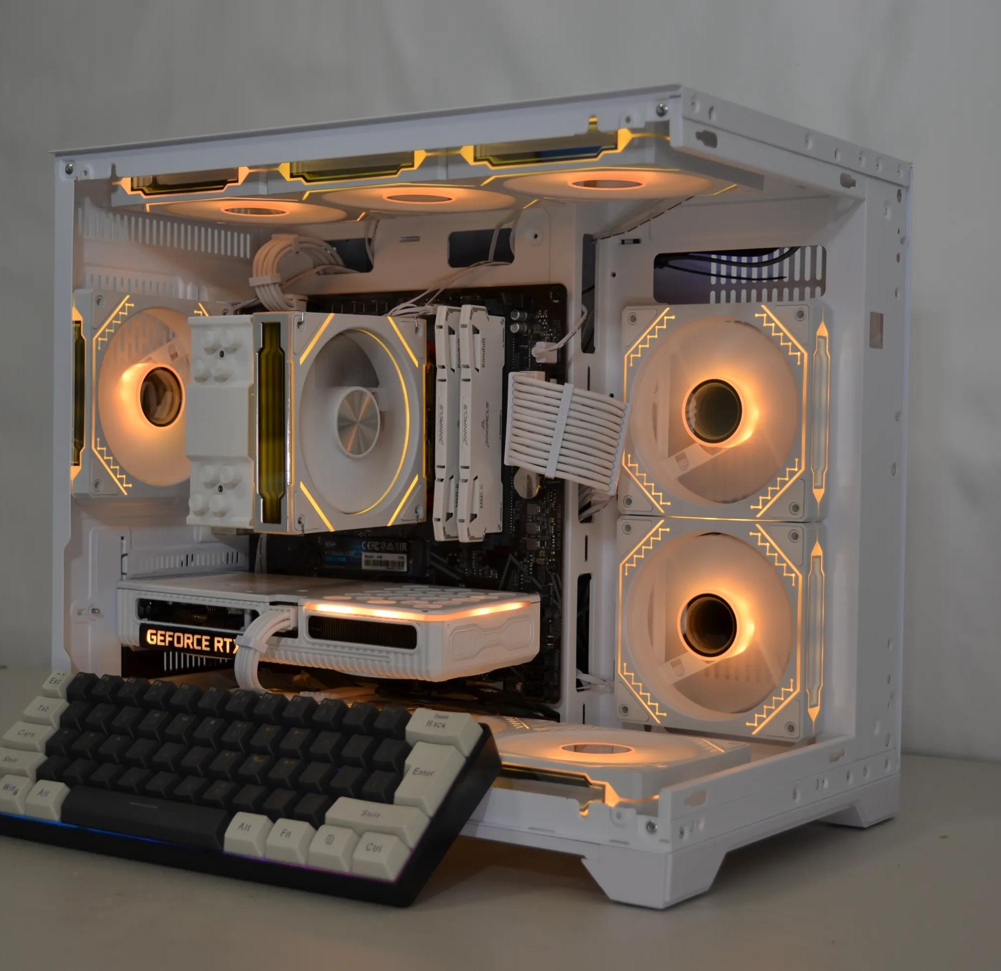 ⚪White Out⚪ Free Keyboard⌨️ | RTX 3060ti | Ryzen 5 5500 | 1tb NVMe | Windows 11 FULLY ACTIVATED
