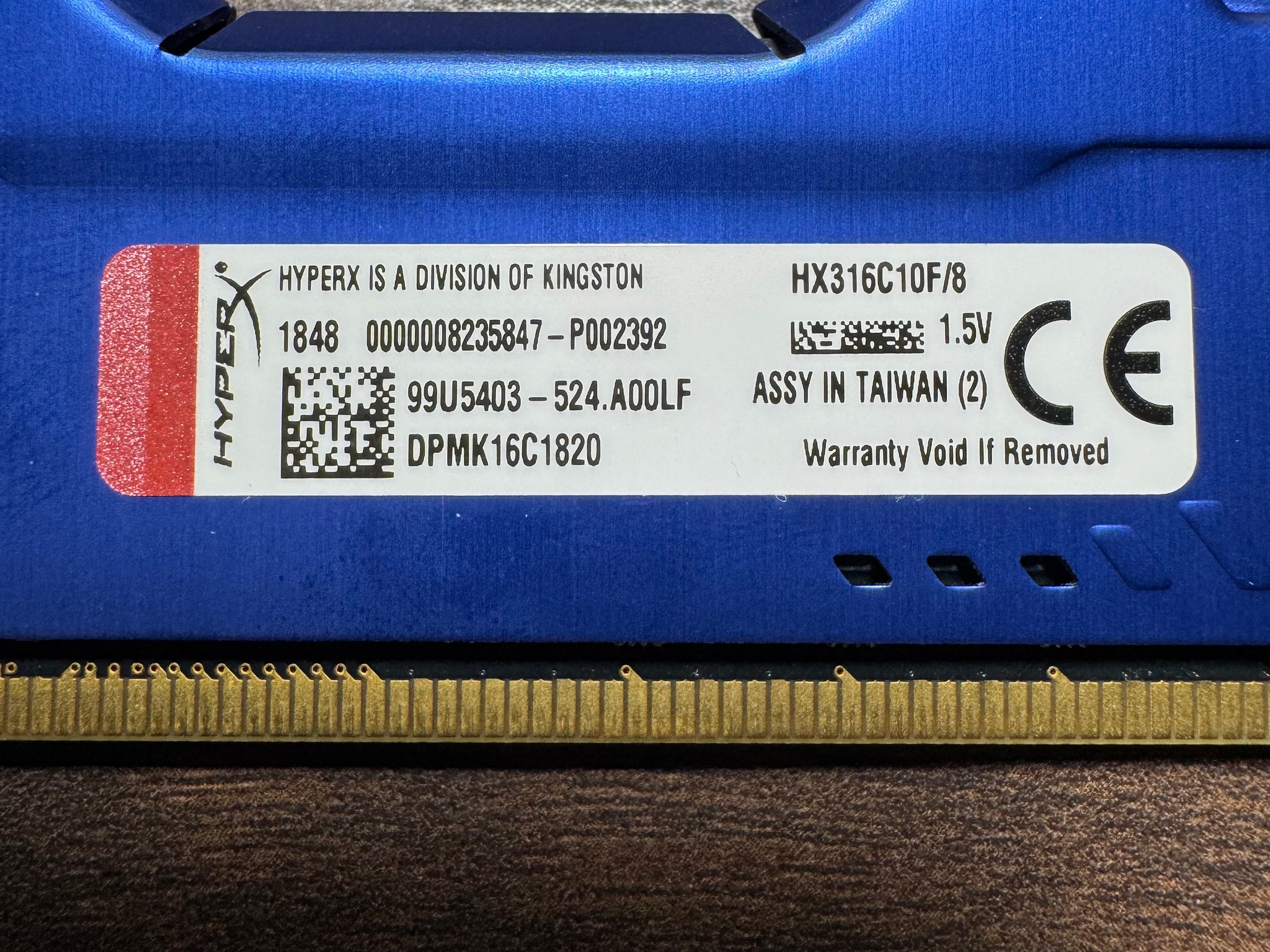 ADATA & HyperX FURY DDR3 Ram 2x8GB (UNTESTED READ DESC)