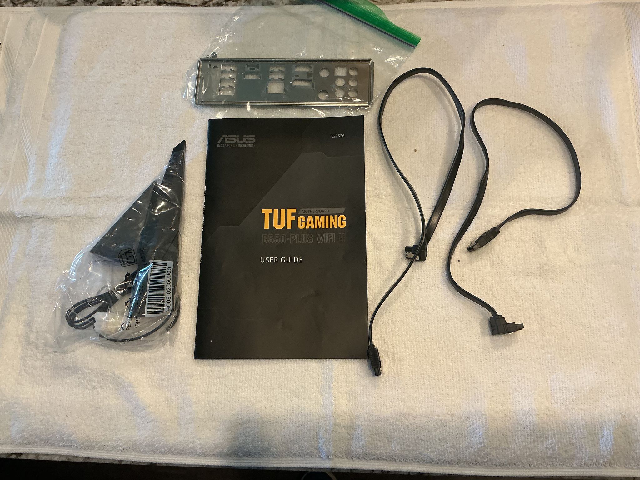 Open Box ++ ASUS TUF GAMING B550-PLUS WIFI II AM4 AMD B550 ATX Motherboard