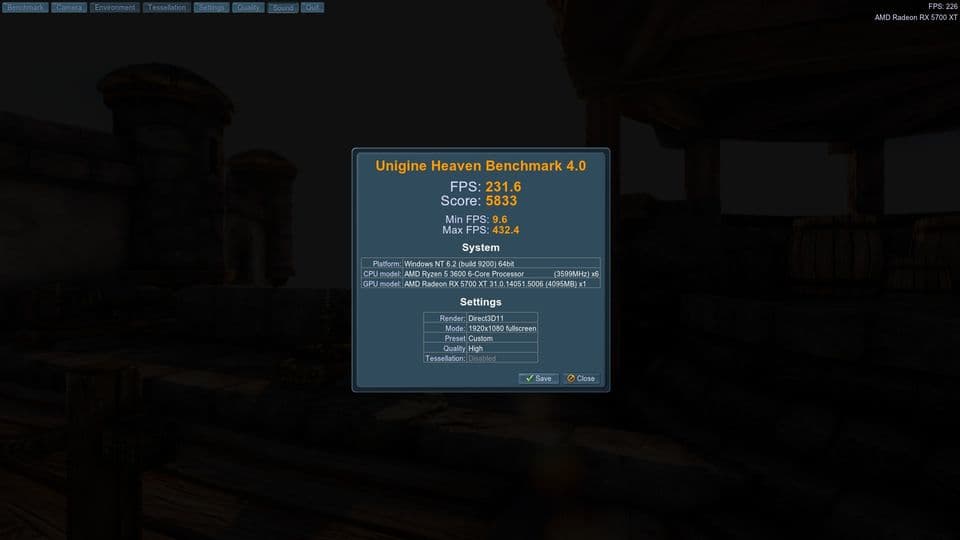 Mid-Range 1440p Gaming PC / AMD Ryzen 5 3600 / XFX RX 5700 XT 8GB / 16GB 3200MHz RAM / 1TB NVME SSD