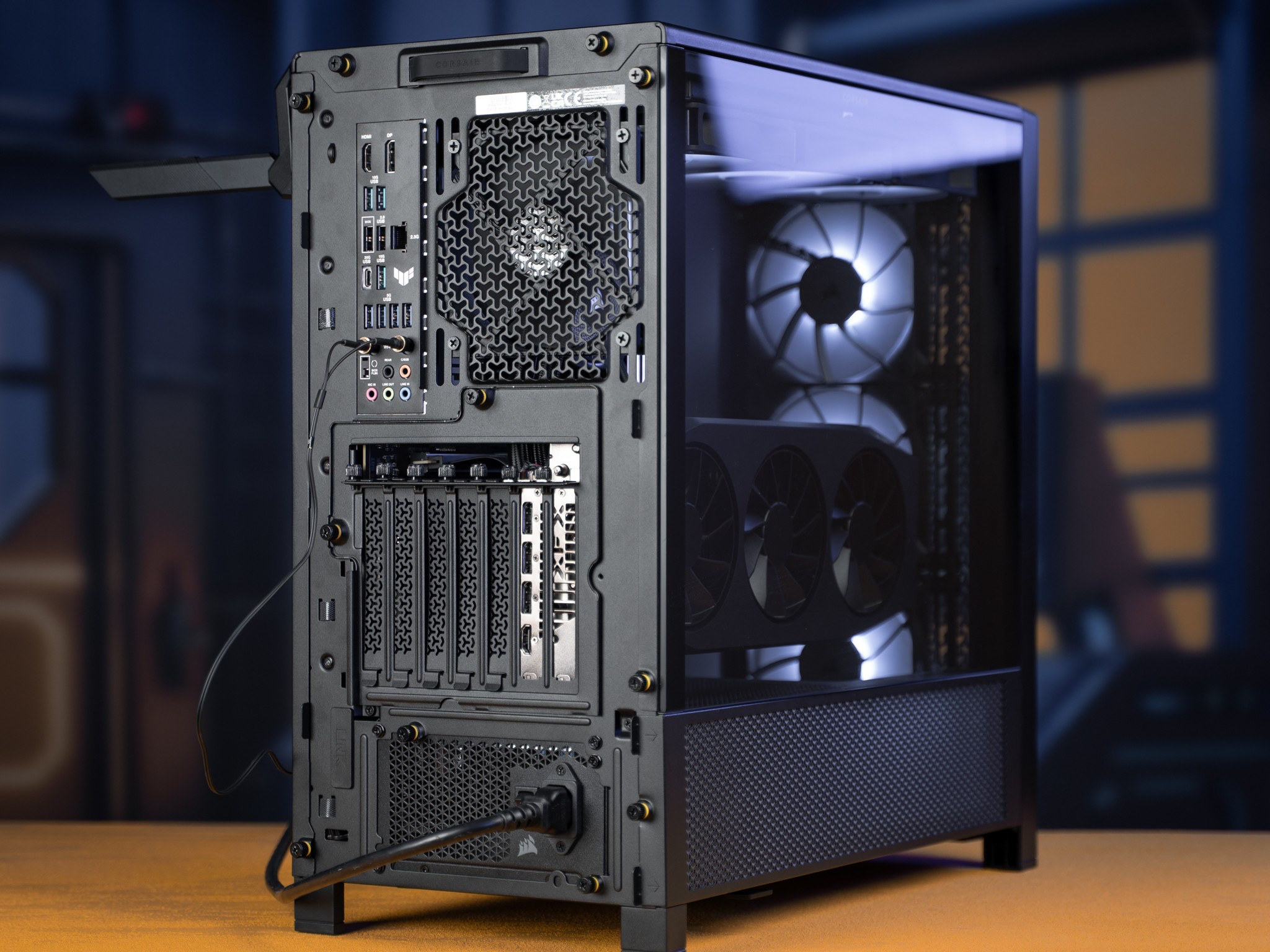 “Corpo-Z ” RX 9070 XT Ryzen 9 7950X3D 32GB Windows 11 2TB 4K Gaming PC Competition Powerhouse