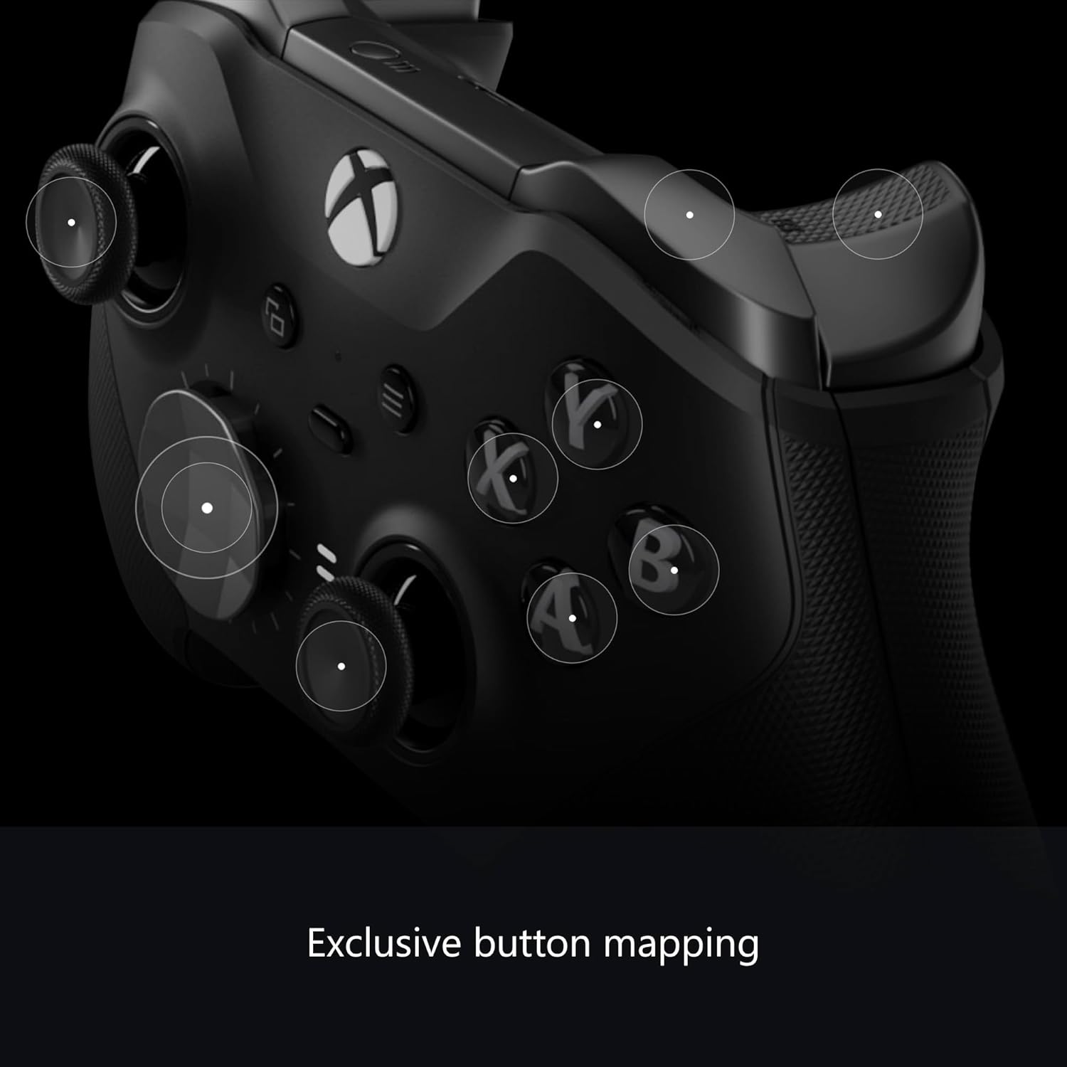 Xbox Wireless Gaming Controller Elite Series 2 Black Console, PC, and Cloud Devices