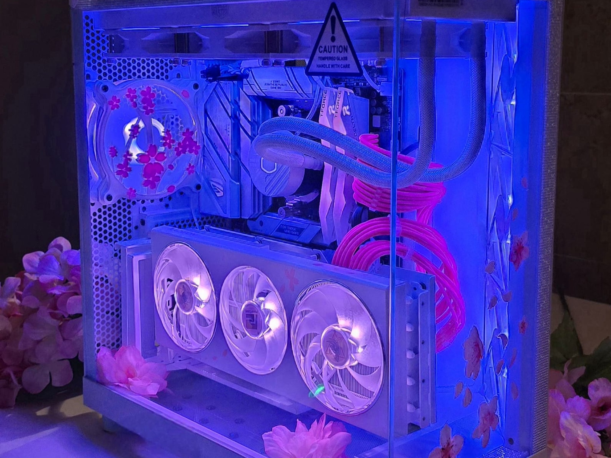 Sakura Pc 🌸🌸🌸 7800X3D + 7800XT (Sakura Version)