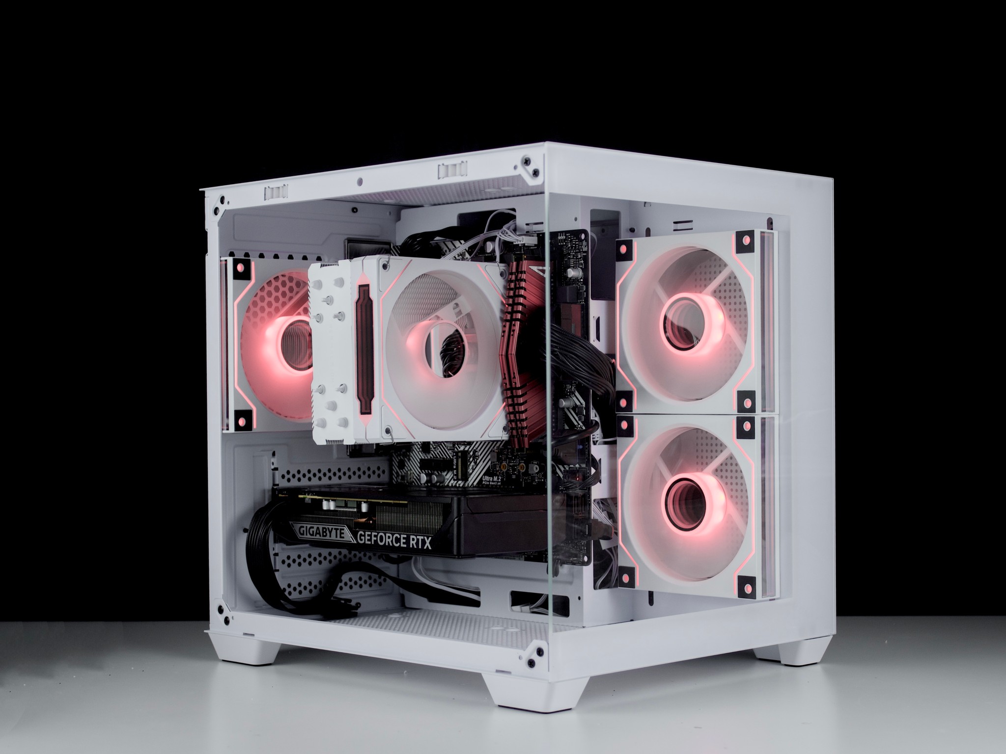 🧊❄️🧊 White Gaming PC – RTX 5060 , Ryzen 5 5500, 16GB RAM, 1TB SSD - WiFi, BlueTooth 🧊❄️🧊