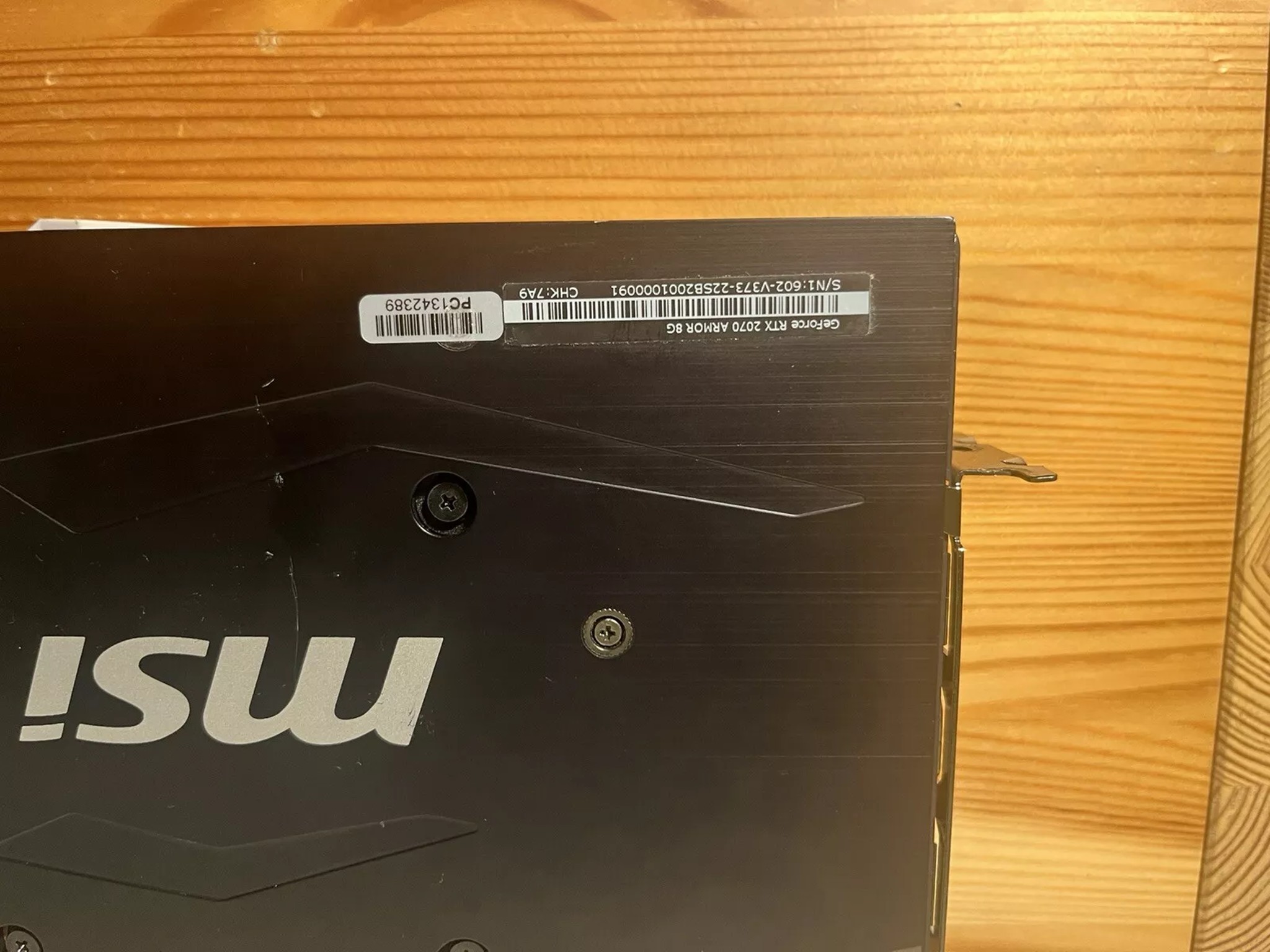 MSI NVIDIA GeForce RTX 2070 8GB GDDR6 Graphics Card