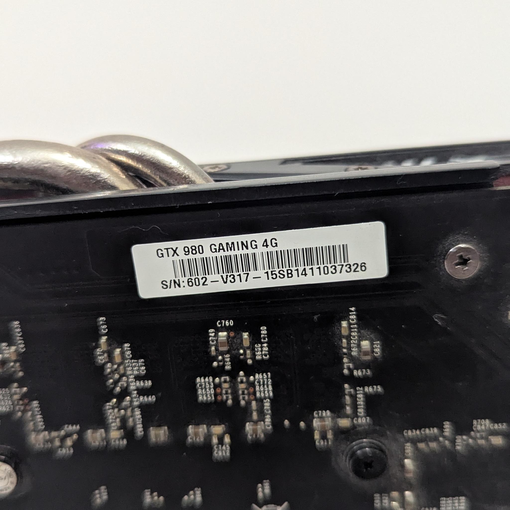 MSI GTX 980 Gaming 4G
