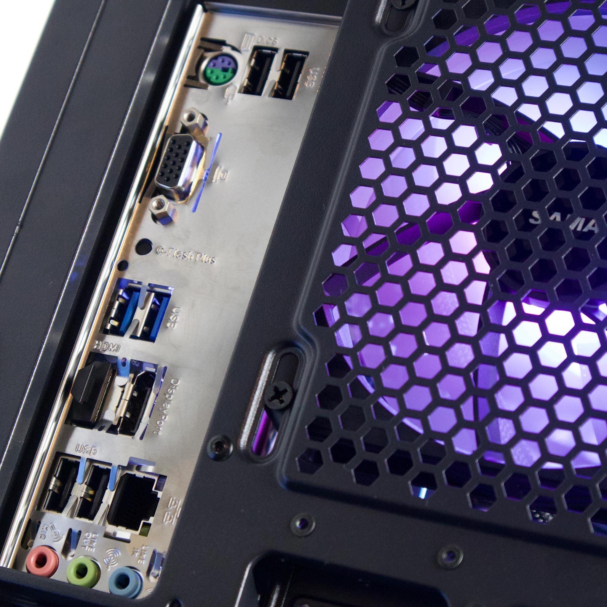 🌩️ 💙🖤💜 Gaming PC | RTX 4070 🟣 Ryzen 5 7500F ⚫ 32GB RAM 🔵 1TB NVMe 🌩️