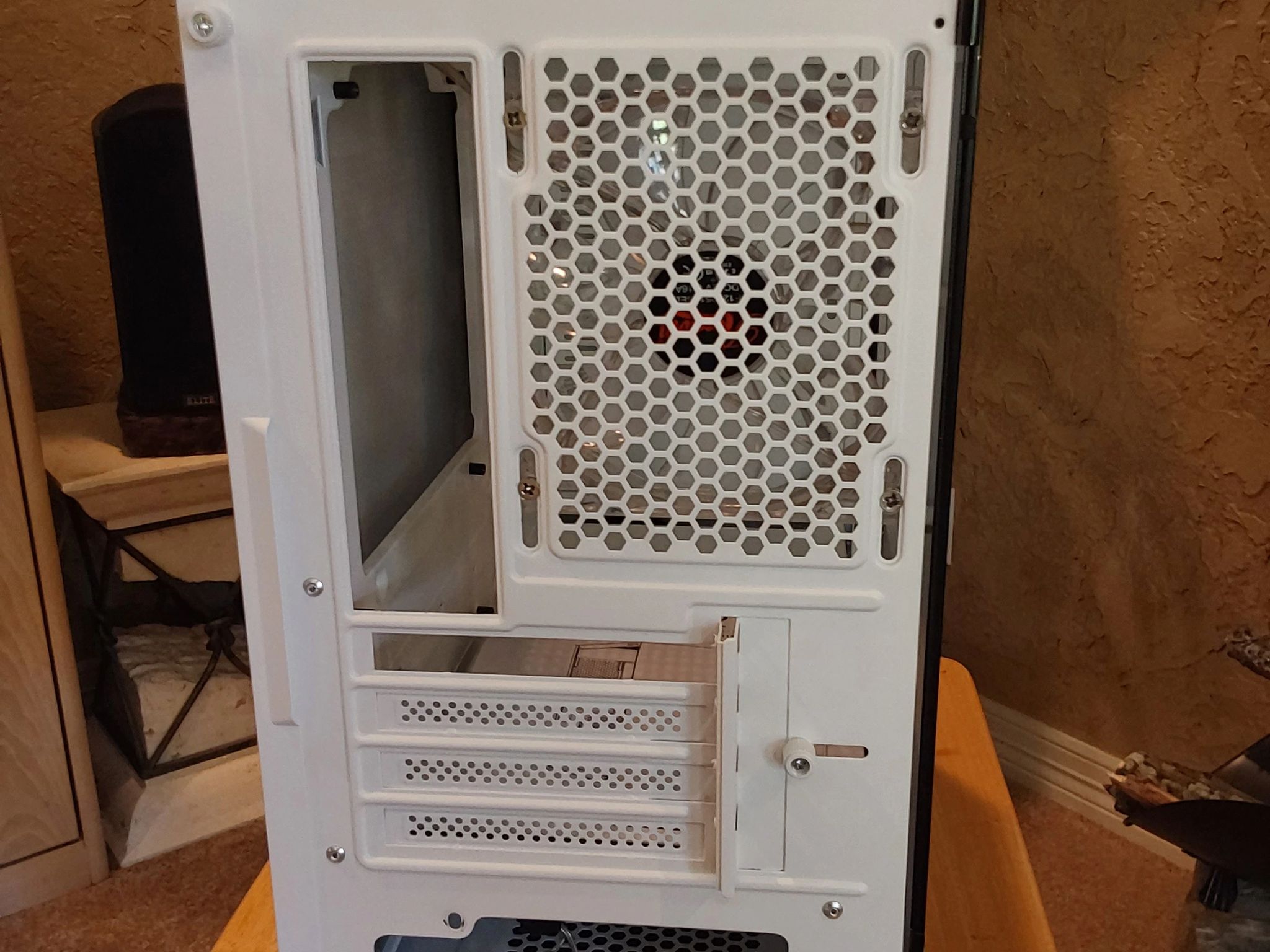 darkFlash DLM 22 White MicroATX Mini Tower Computer Case with Tempered Glass Side Door