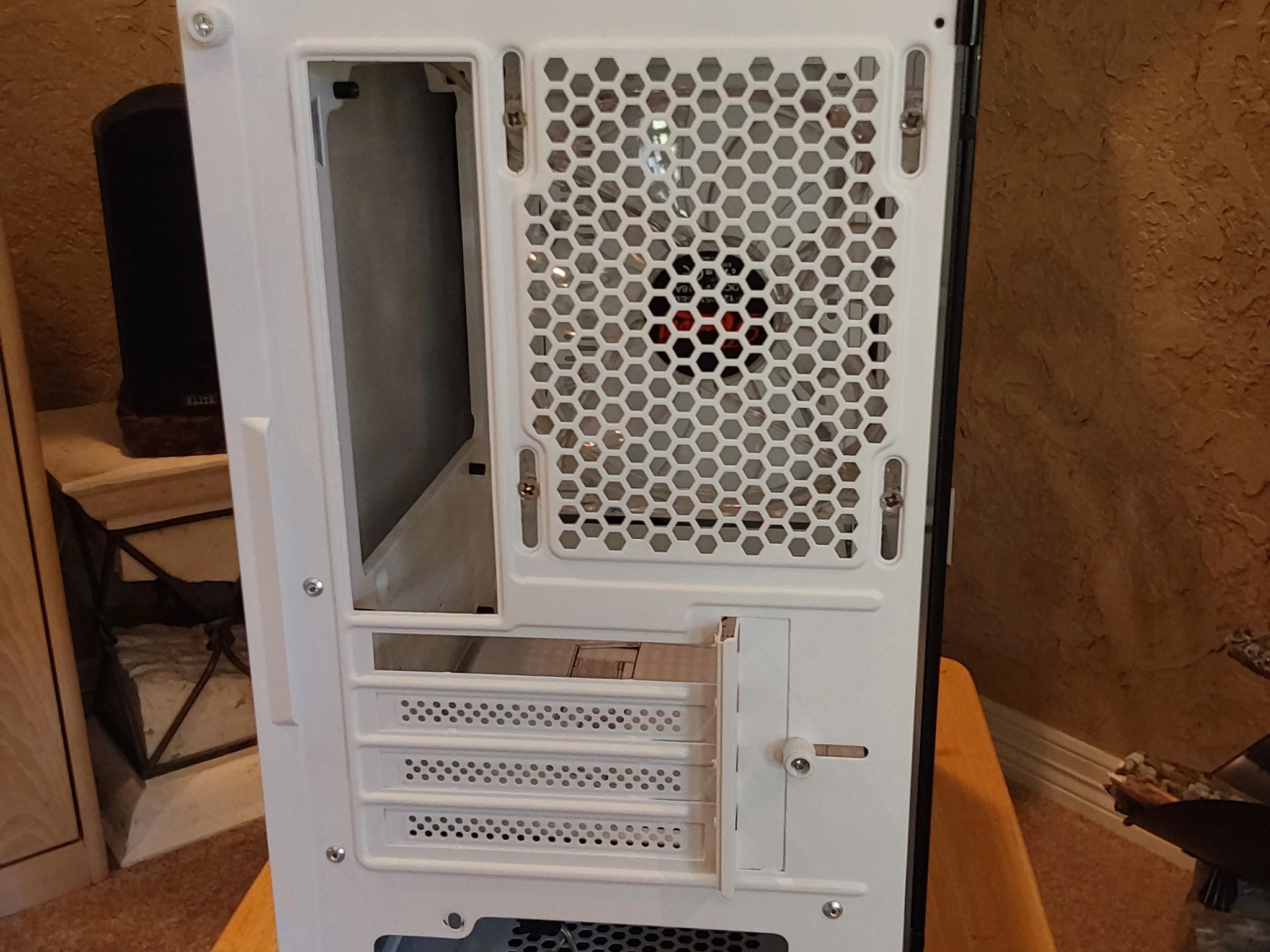 darkFlash DLM 22 White MicroATX Mini Tower Computer Case with Tempered Glass Side Door