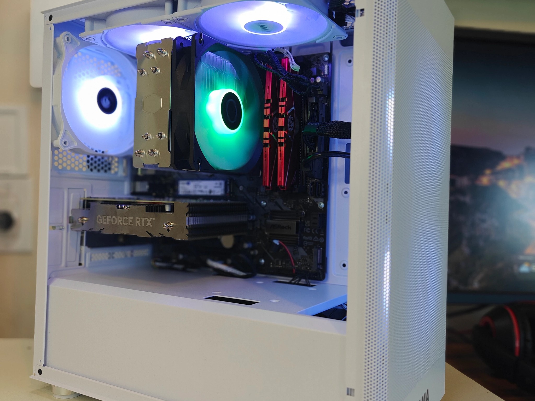 Quiet 🤫 Sips Power 🥤 | Ryzen 5 5500 | RTX GeForce 3050 6GB | 1TB NVMe SSD | 32 GB DDR4