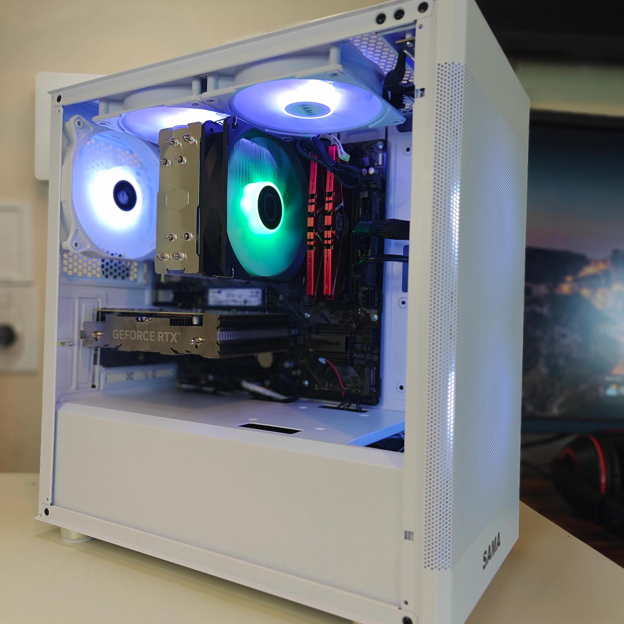 Quiet 🤫 Sips Power 🥤 | Ryzen 5 5500 | RTX GeForce 3050 6GB | 1TB NVMe SSD | 32 GB DDR4