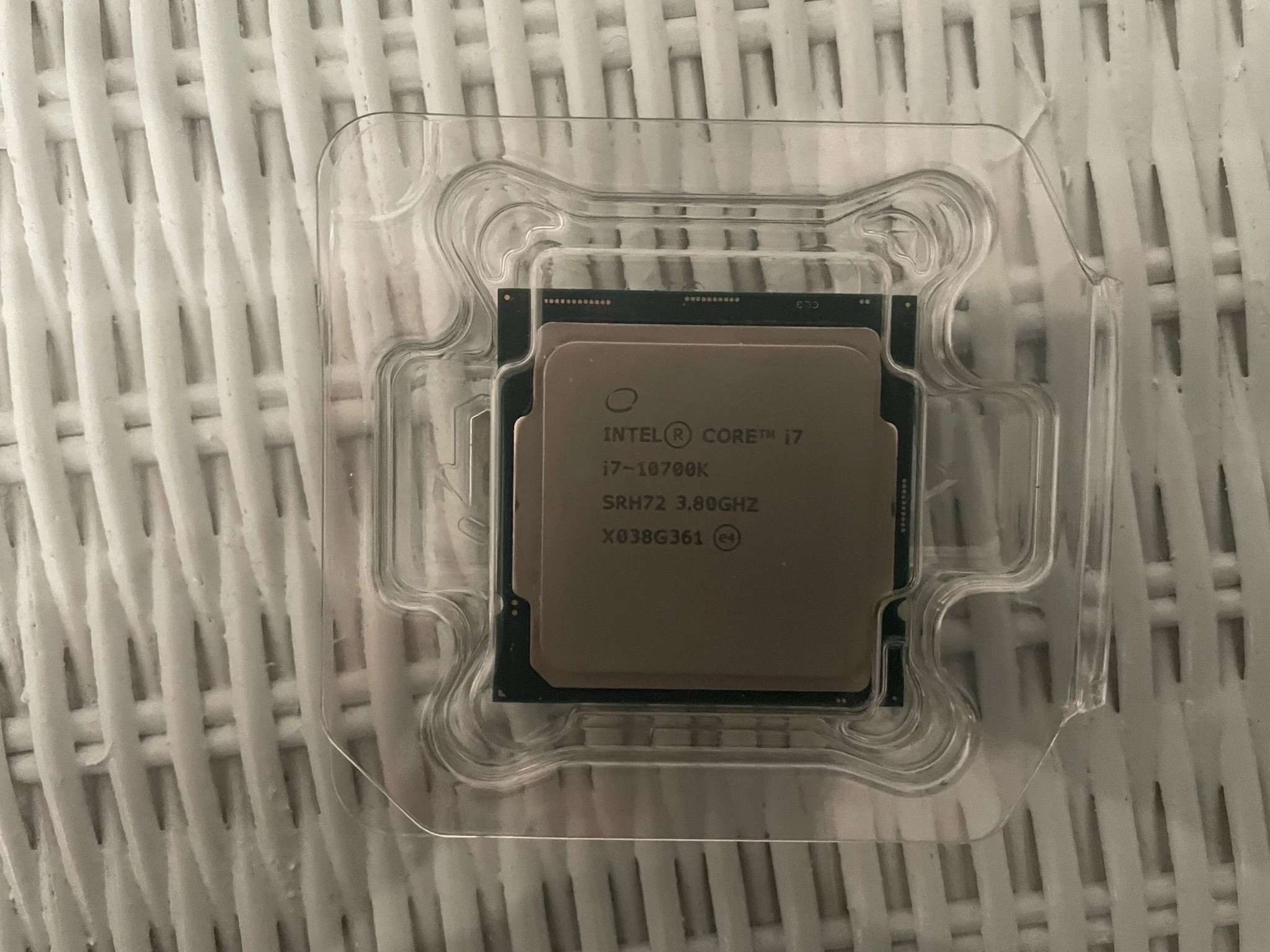 Intel Core i7-10700K Processor (With Manual)!