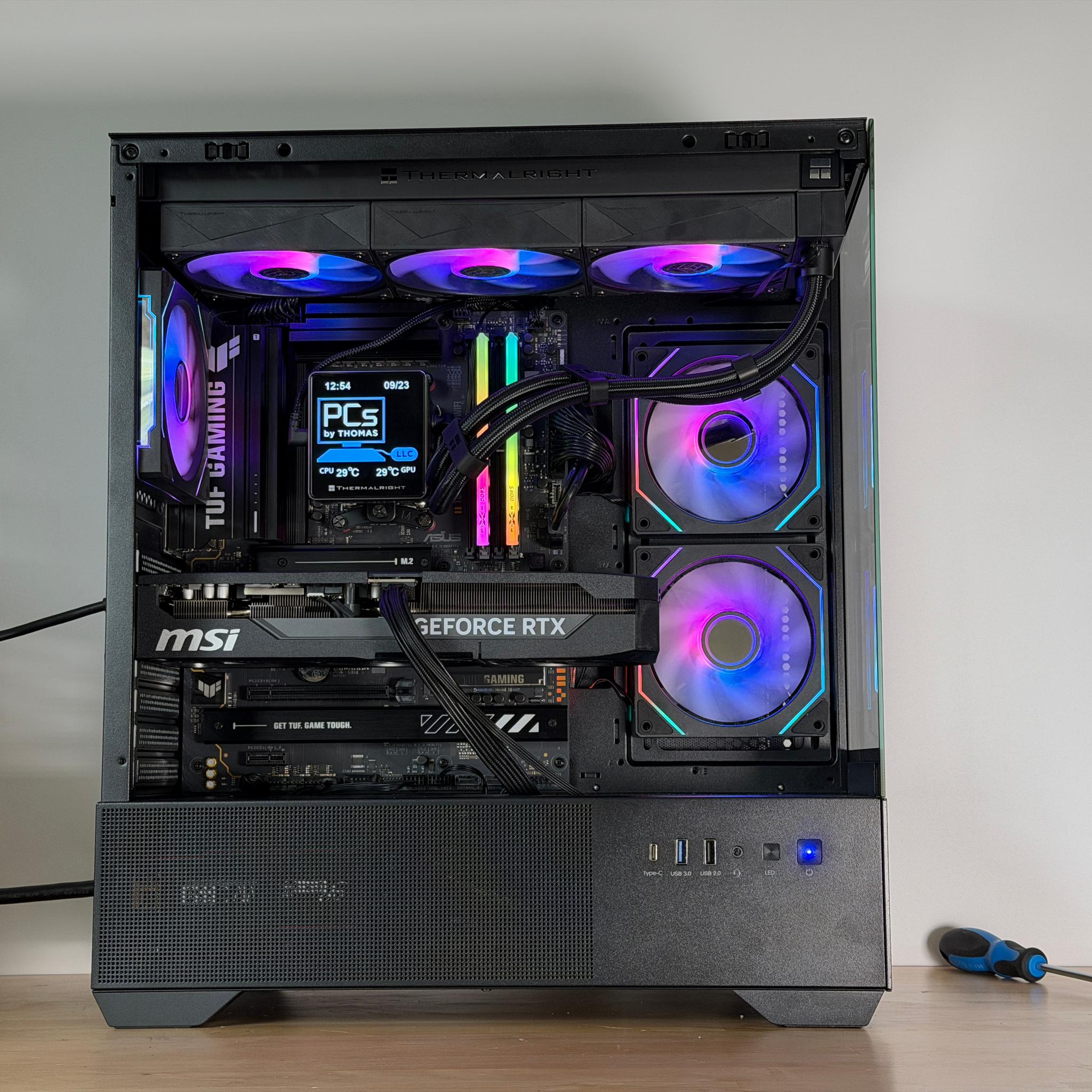 RTX 5080 Ryzen 9700x Gaming PC 32GB DDR5 6000MHZ 2TB SSD