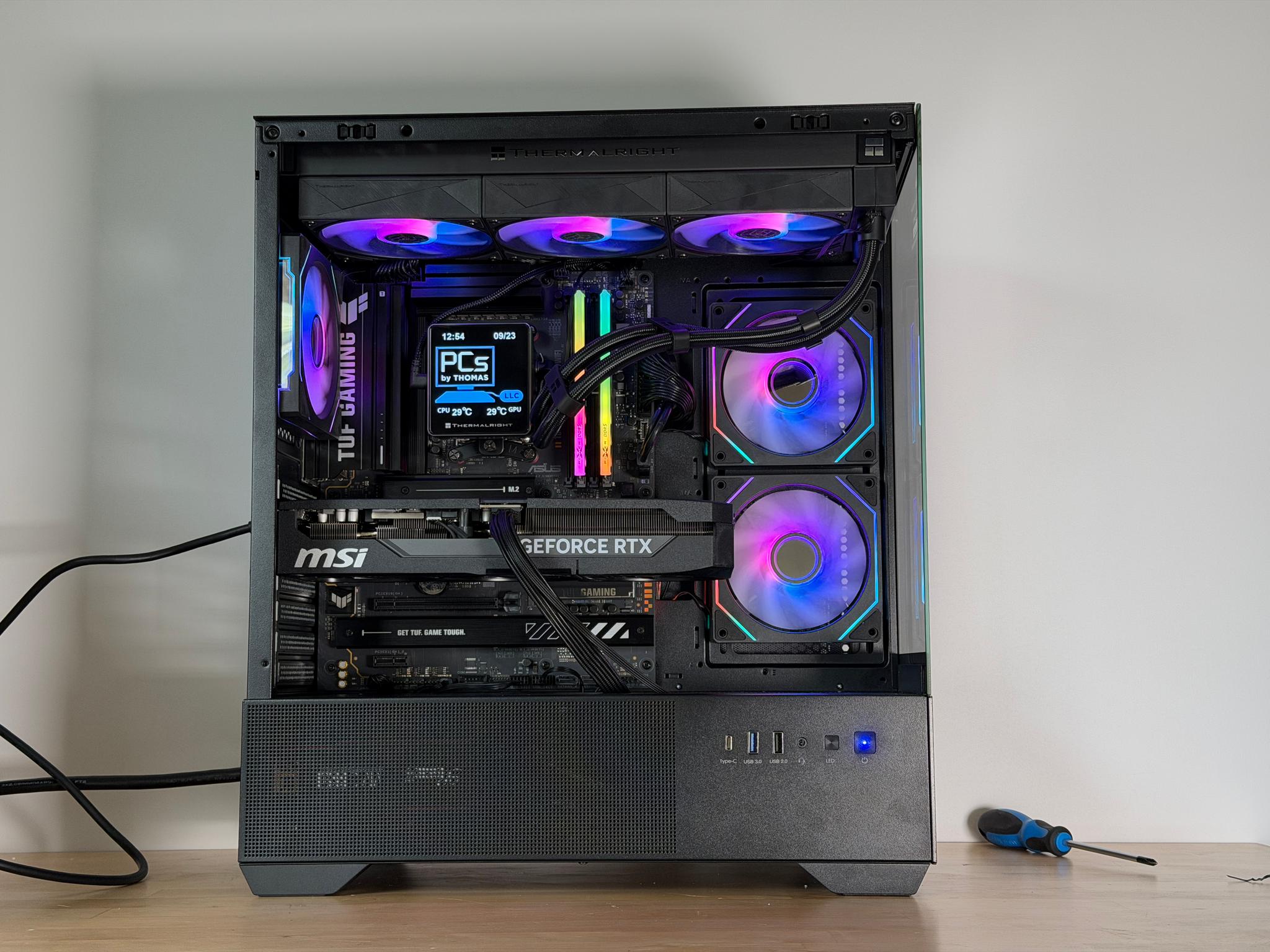 RTX 5080 Ryzen 9700x Gaming PC 32GB DDR5 6000MHZ 2TB SSD