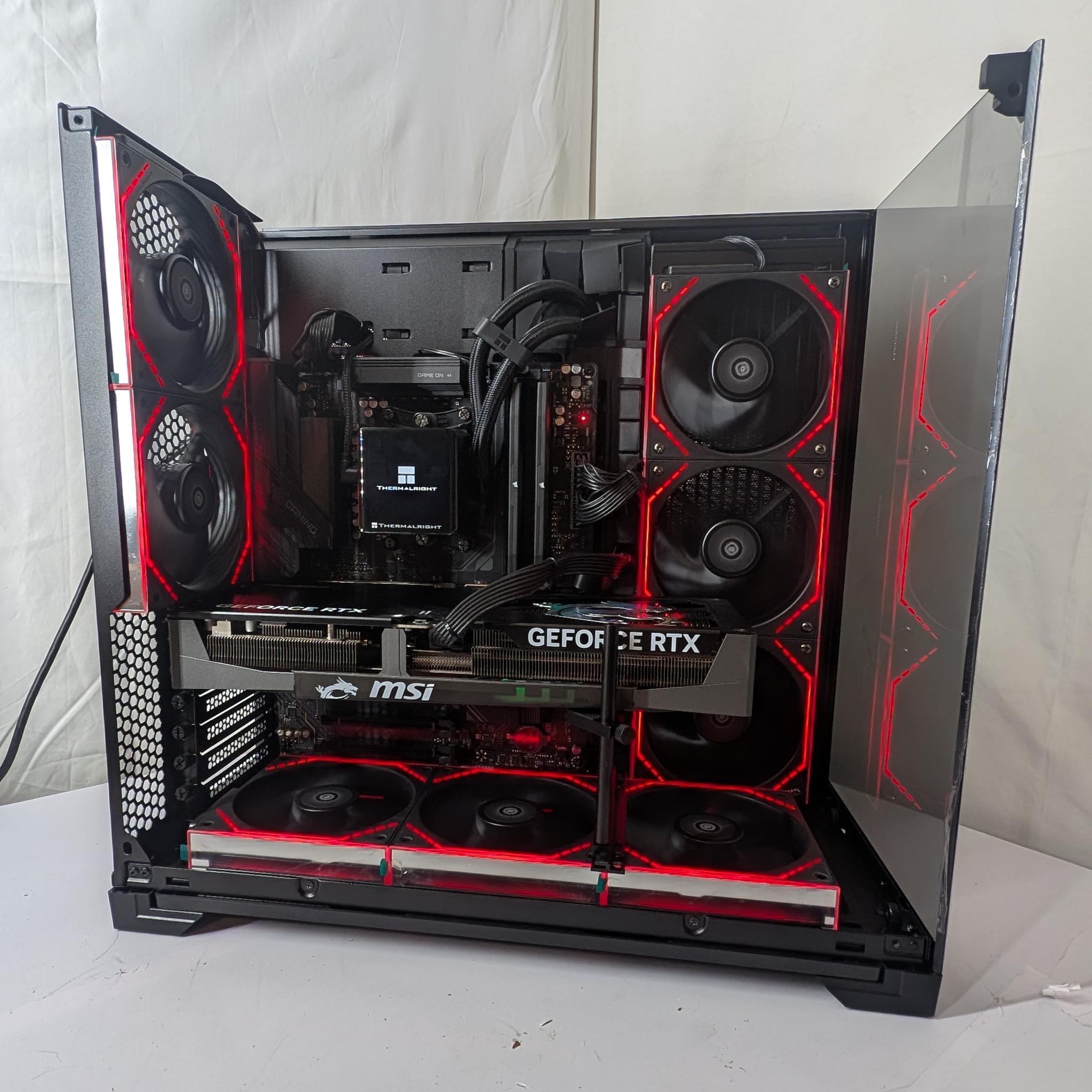 RTX 5080 | RYZEN 7 9800x3d | 64GB DDR5 | 2TB NVME | X870 MOTHERBOARD | lian li o11