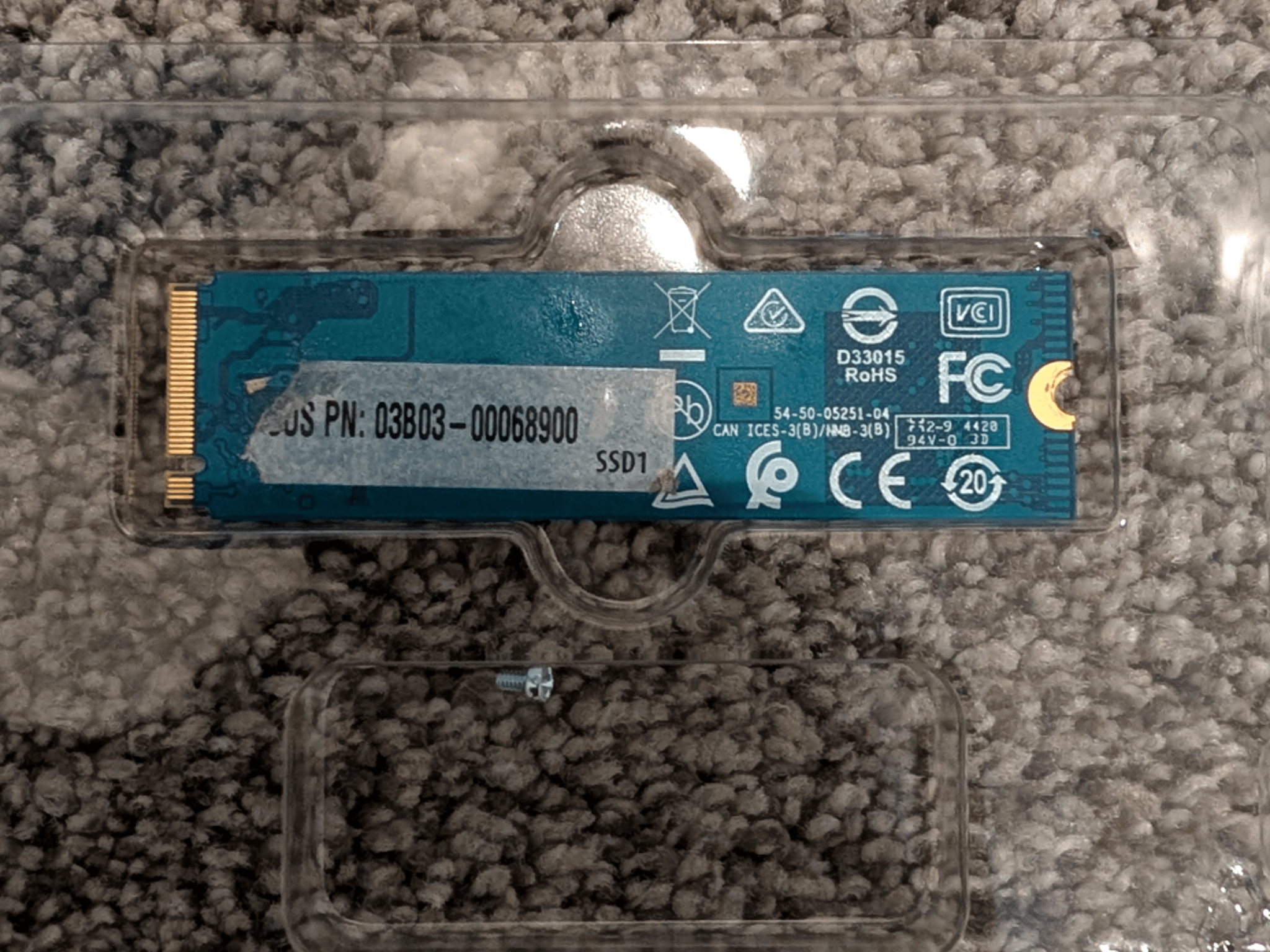 Western Digital PC SN530 512GB NVMe M.2 2280 PCIe Gen3 x4 SSD