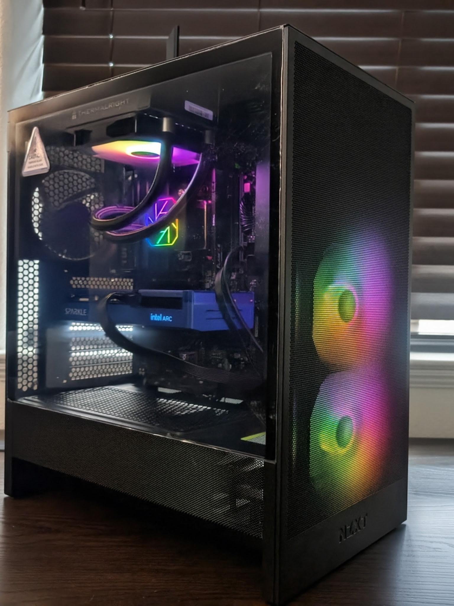 AMD Ryzen 5 7600X | Intel Arc B570 10GB | 16GB DDR5 | 1TB NVMe SSD | Wifi | Windows 11 | Gaming PC