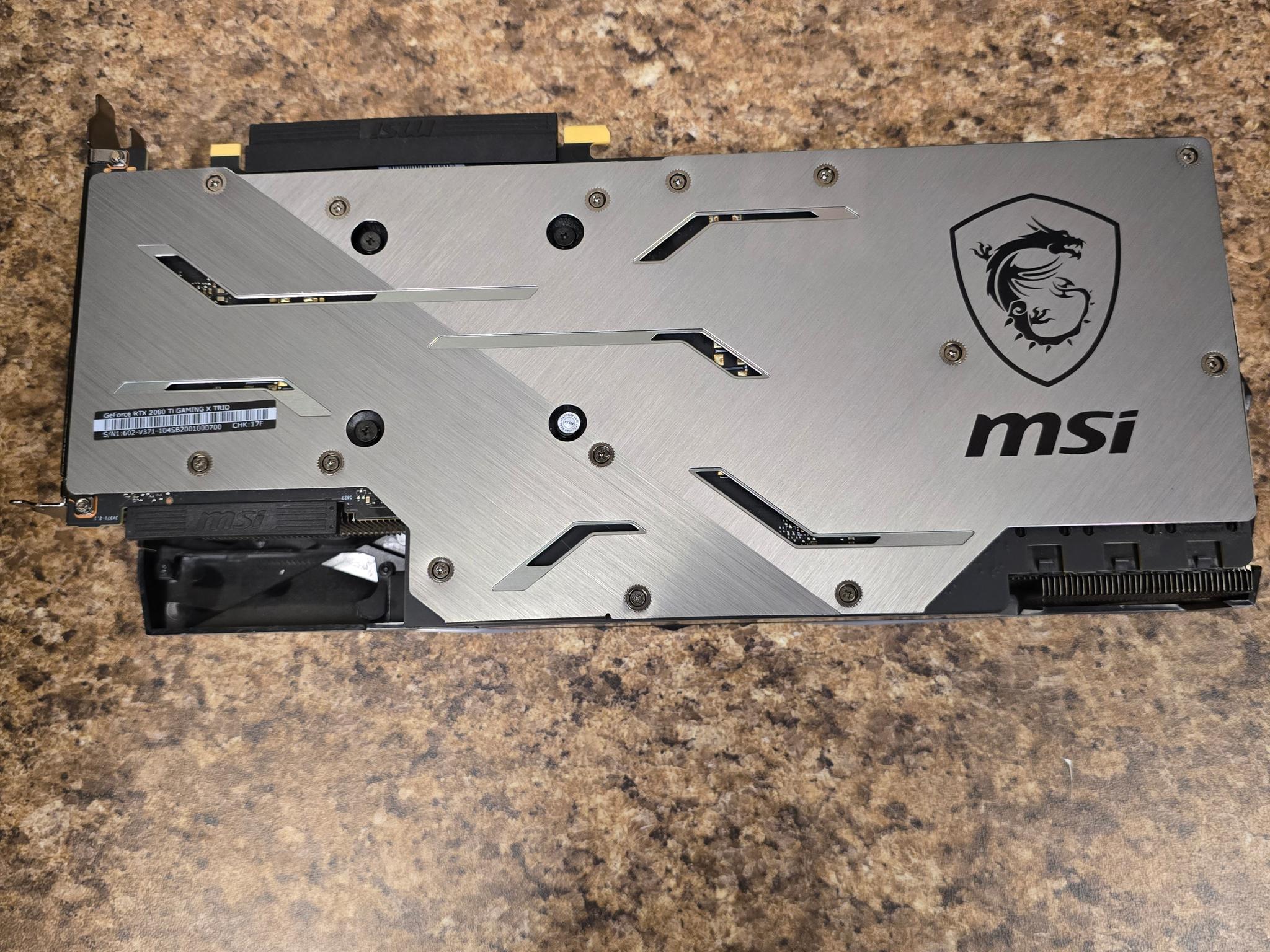 MSI Gaming X Trio RTX 2080TI