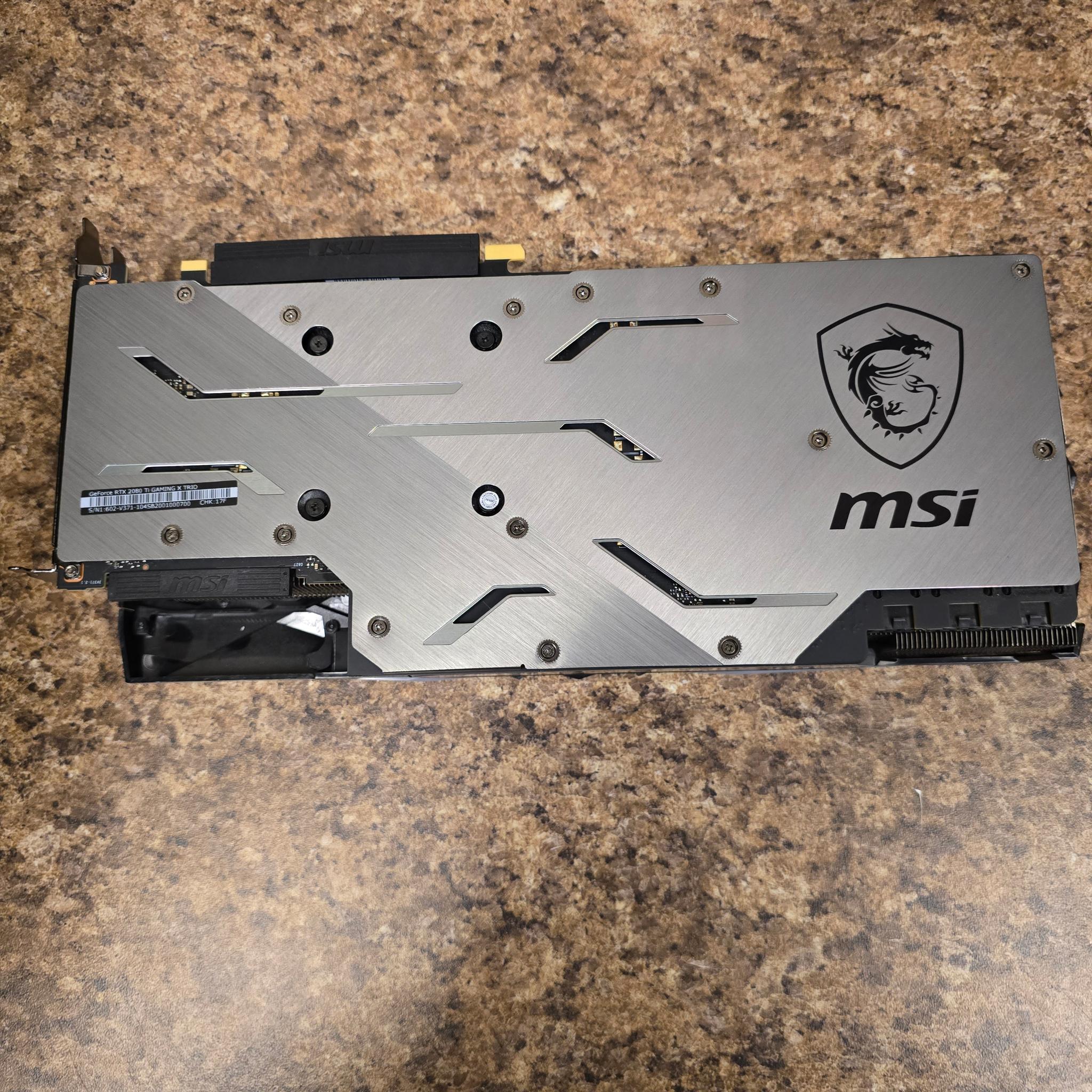 MSI Gaming X Trio RTX 2080TI