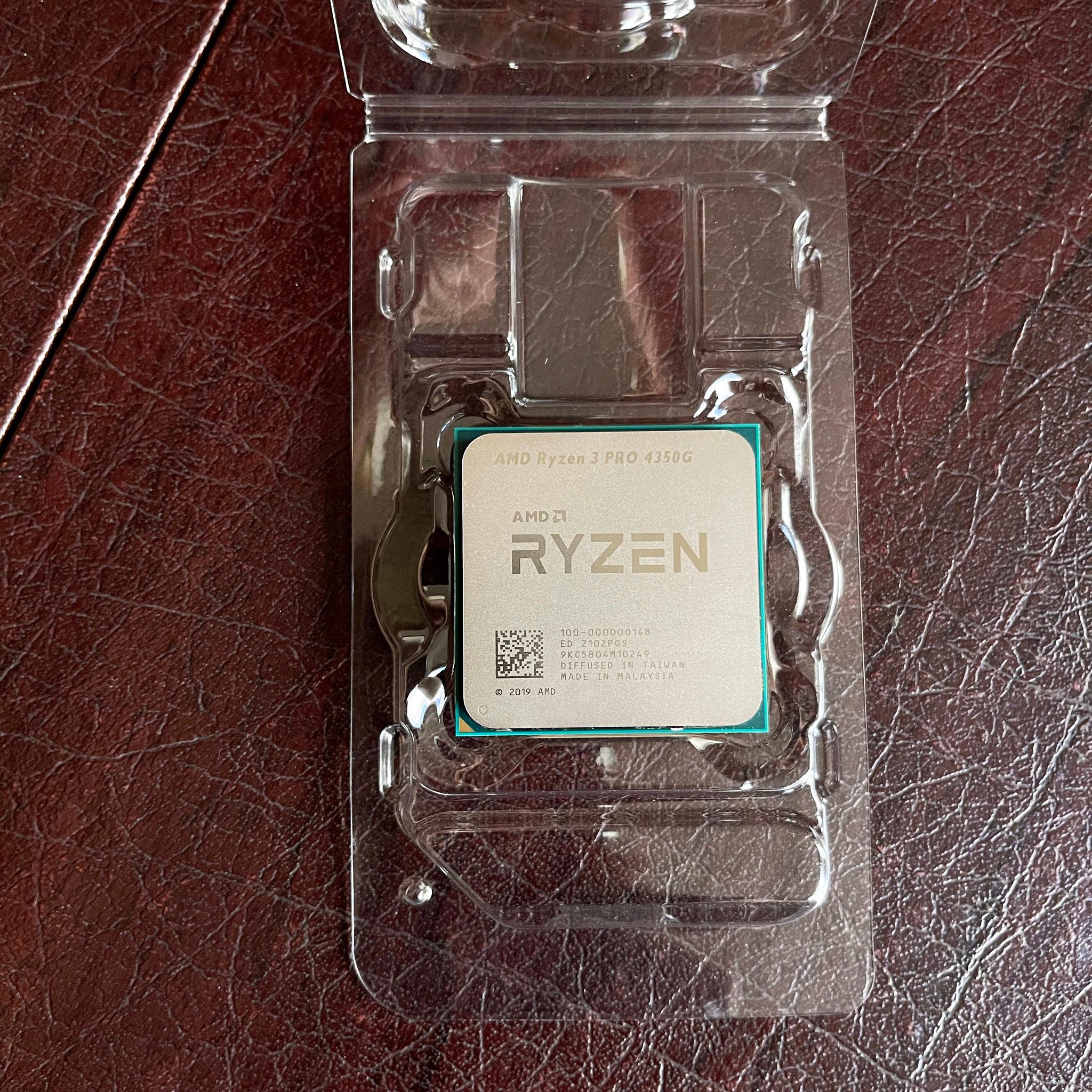AMD Ryzen 3 PRO 4350G Processor with Radeon Graphics